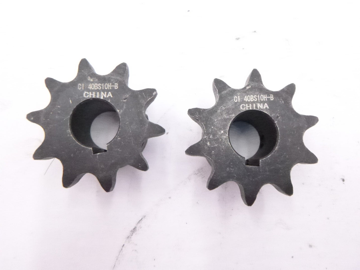 2 Pack Nitro Chain 40BS10H-B 5/8" Finished Bore Roller Chain Sprocket 10 Tooth