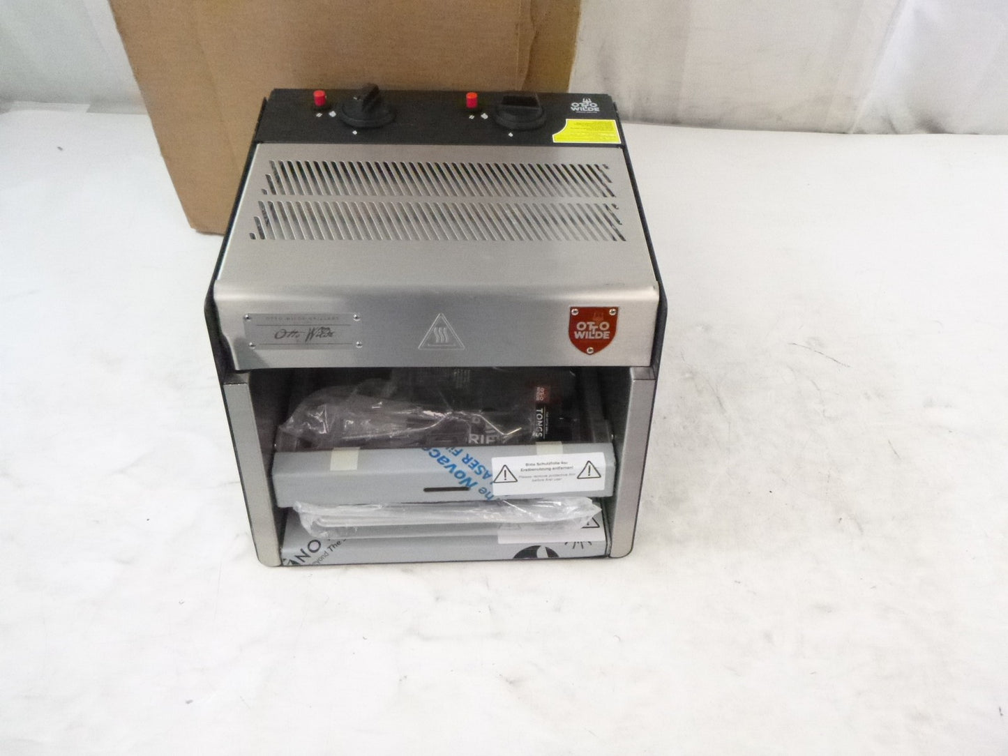 SEE DESC OTTO WILDE Otto Grill Pro Kit 800° O.F.B. W/Grill Drawer and Tongs