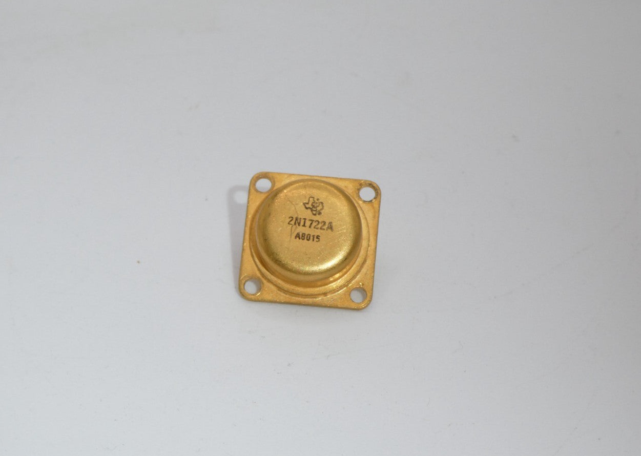 2N1722A Texas Instruments NPN Silicon High Power Transistor TO-53