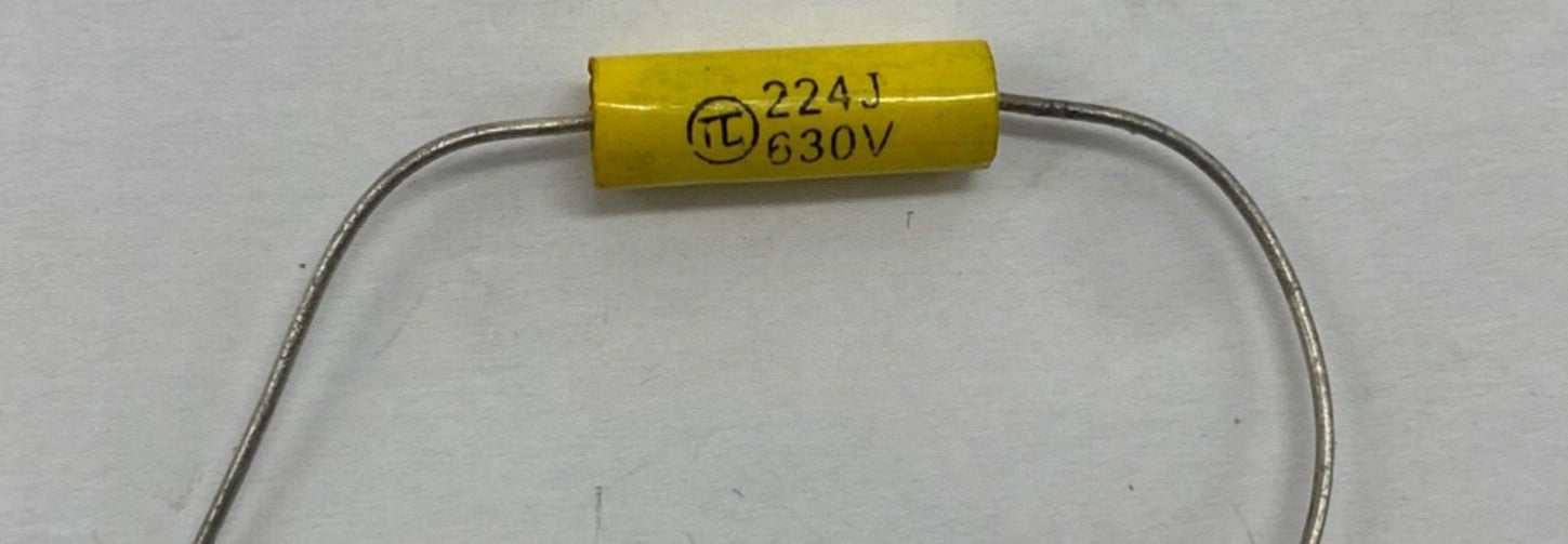 Illinois Capacitor metalized film capacitor axial lead .22uf/630V, 222MPW630J