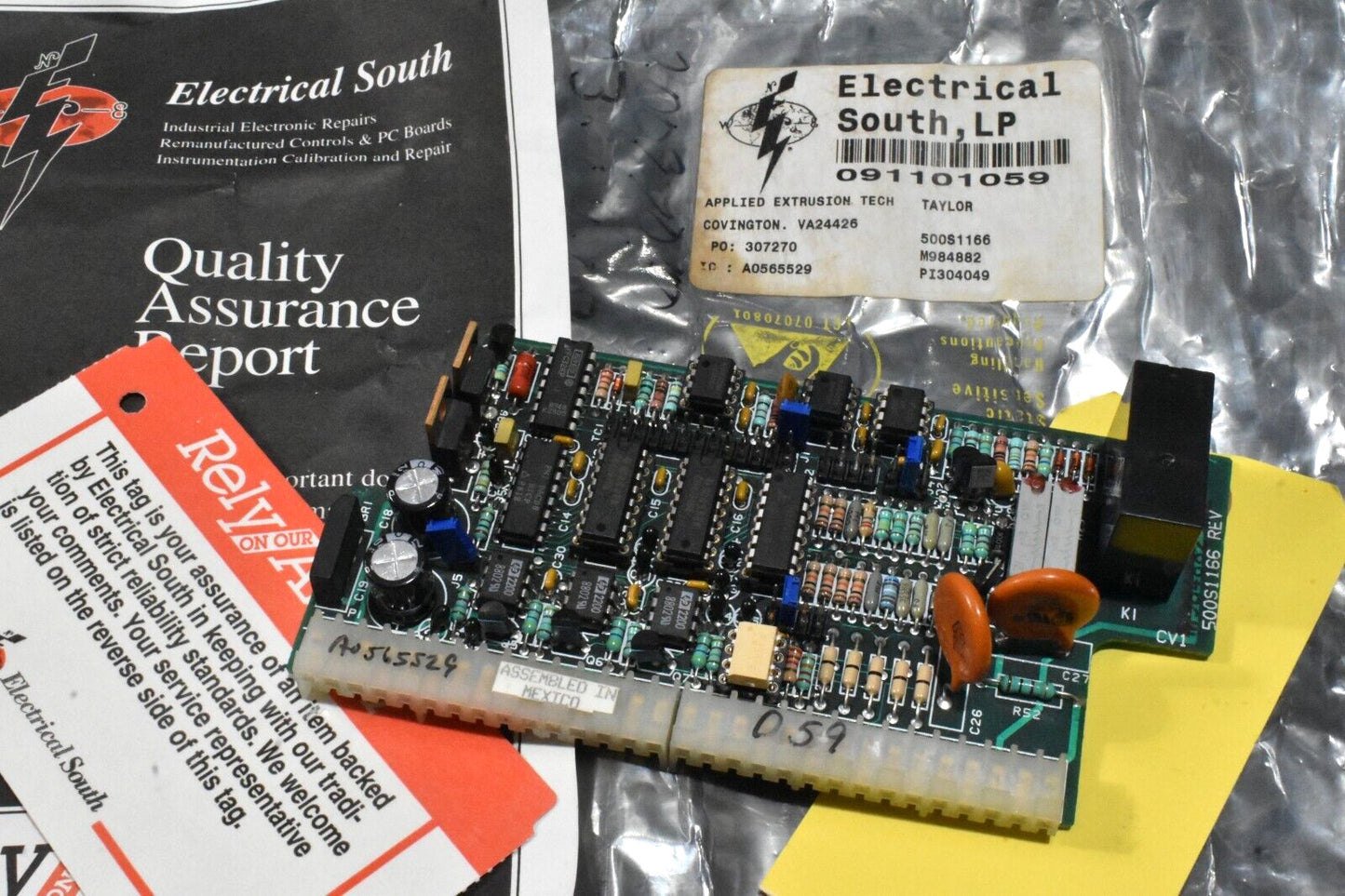 Electrical South 091101059 Circuit Board 500S1166 A0565529 M984882