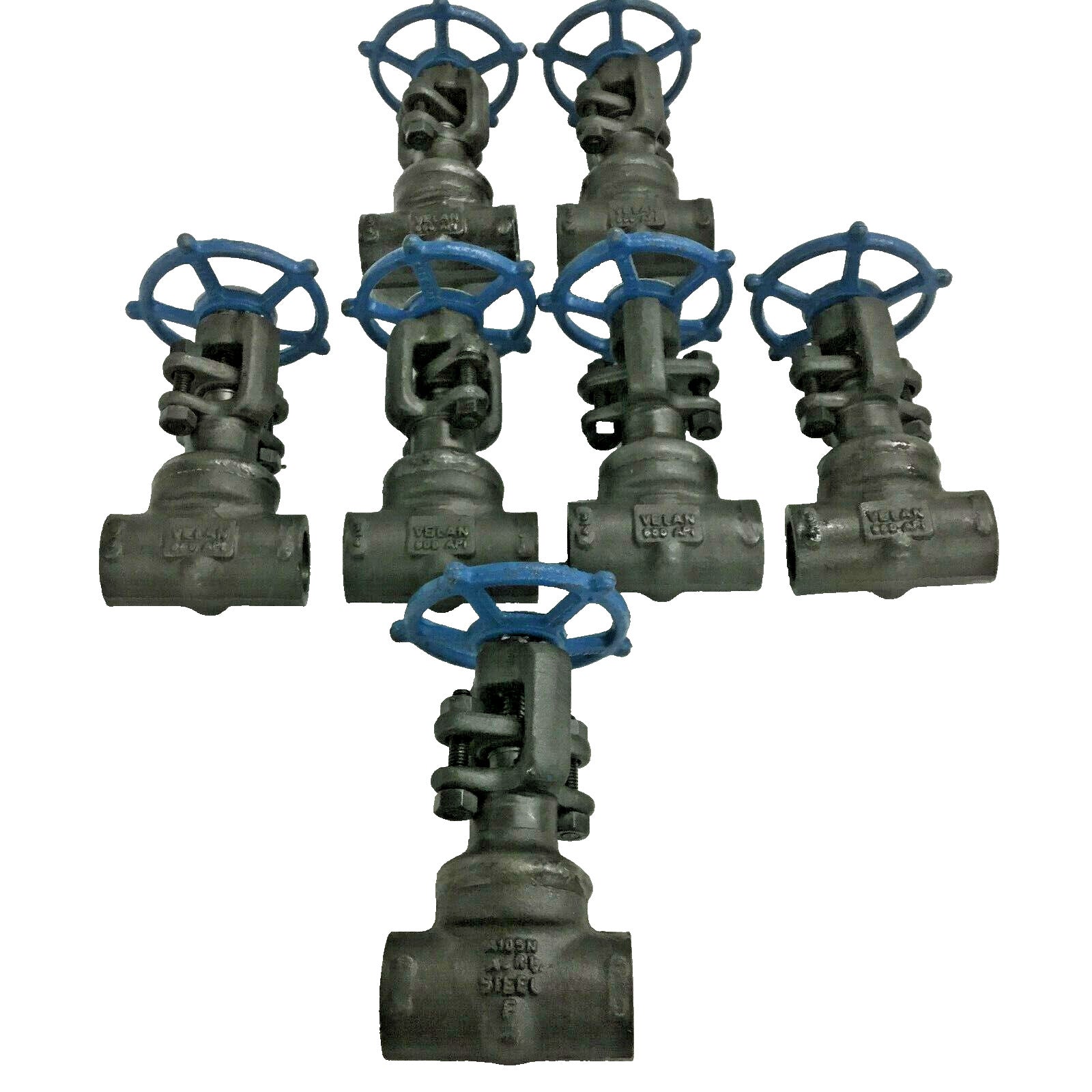 Velan W-2054W-02TY Forged Steel Gate Valve 3/4" 800 Socket Weld Welded Bonnet