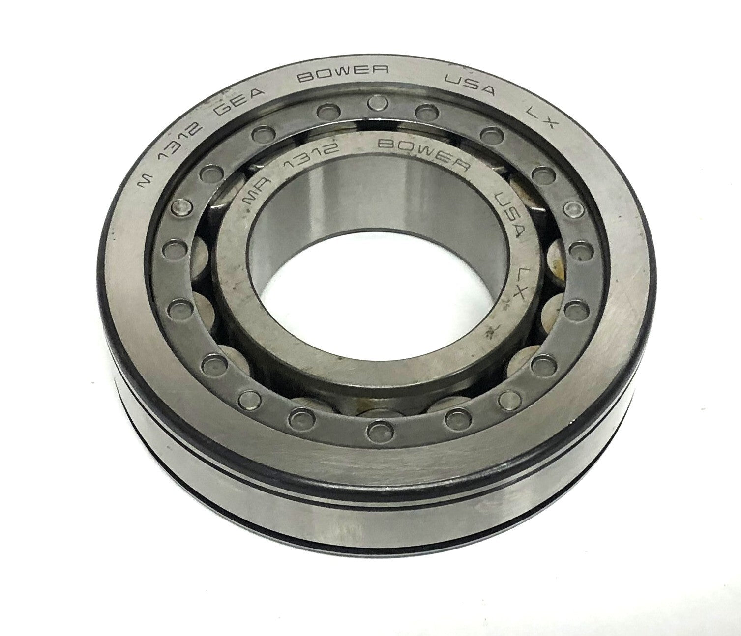Bower Cylindrical Roller Bearing M-1312-GEA/MR-1312 LX NOS