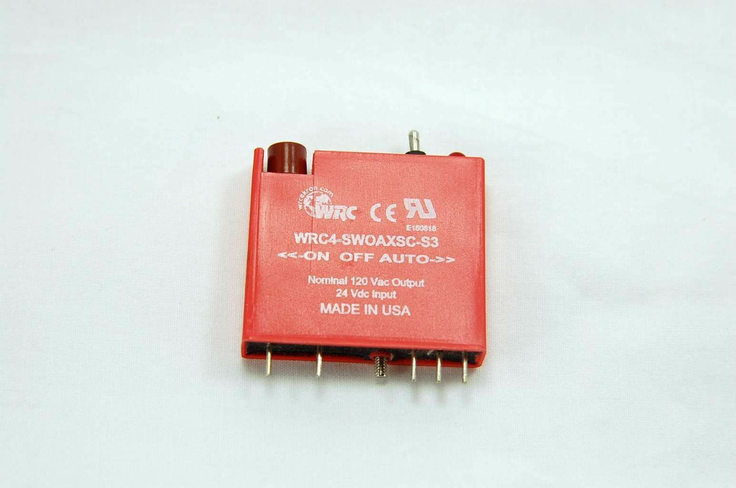 Lot of 10  Western Reserve - WRC4-SWOAXSC-S3 - Output Module, 125 VAC, Auto/Man.