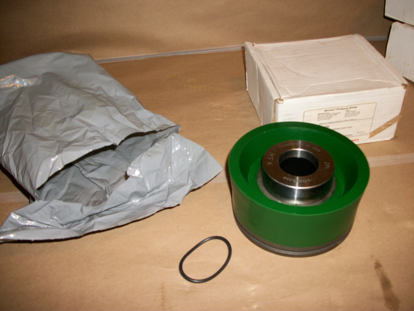 NEW MISSION PRODUCTS OILFIELD PART # 1502058 PISTON 5-1/2 GREEN DUO  14/15