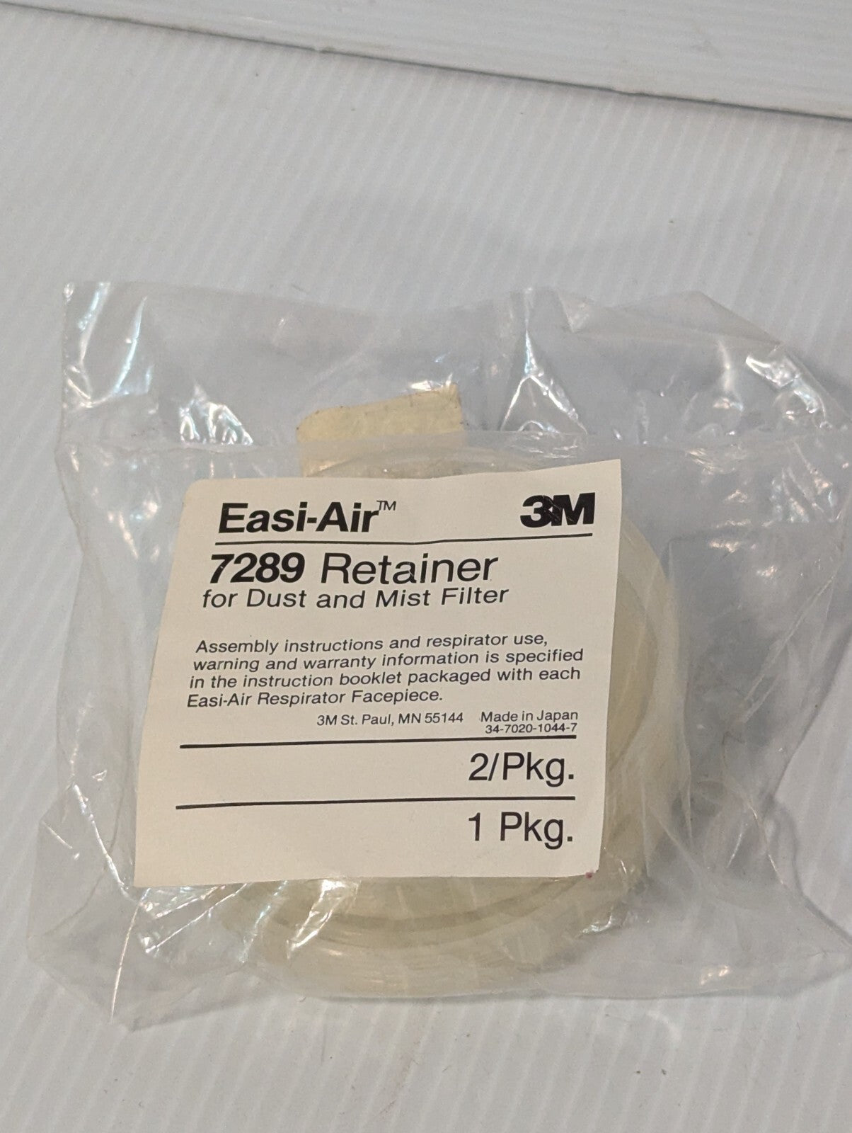 3M Easi-Air 7289 Retainer for Dust and Mist Filter (2-Pack)