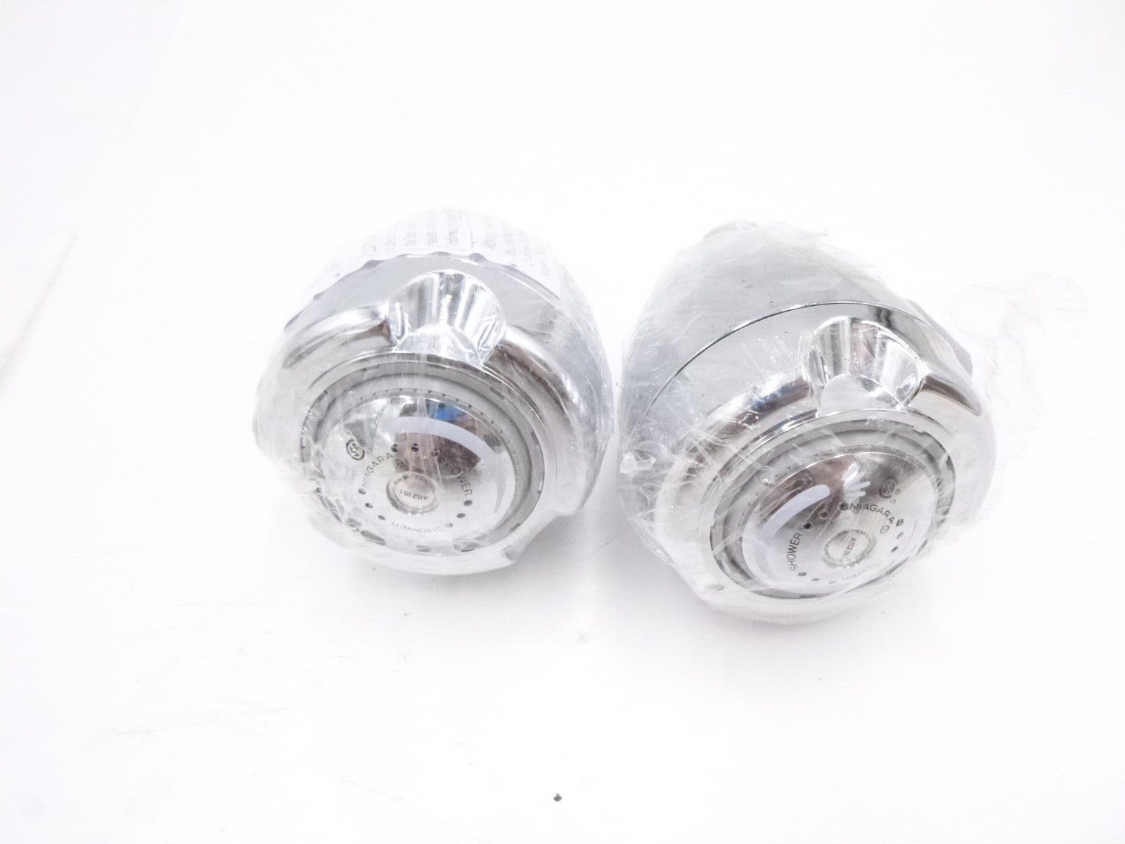 2Pk Niagara N2917CH Earth Spa 3-Spray 1.75GPM 2.7" Wall Mount Fixed Shower Head