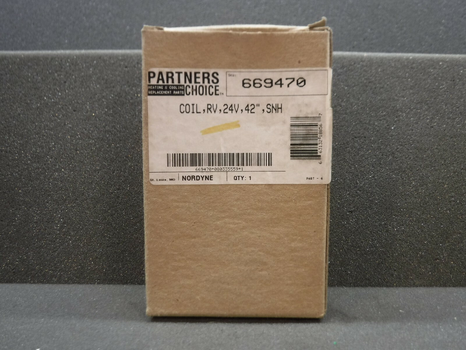 Partners Choice, 669470, RV, AC24V, 42", SNH, 50/60Hz, 7/5W, Solenoid Coil (New)