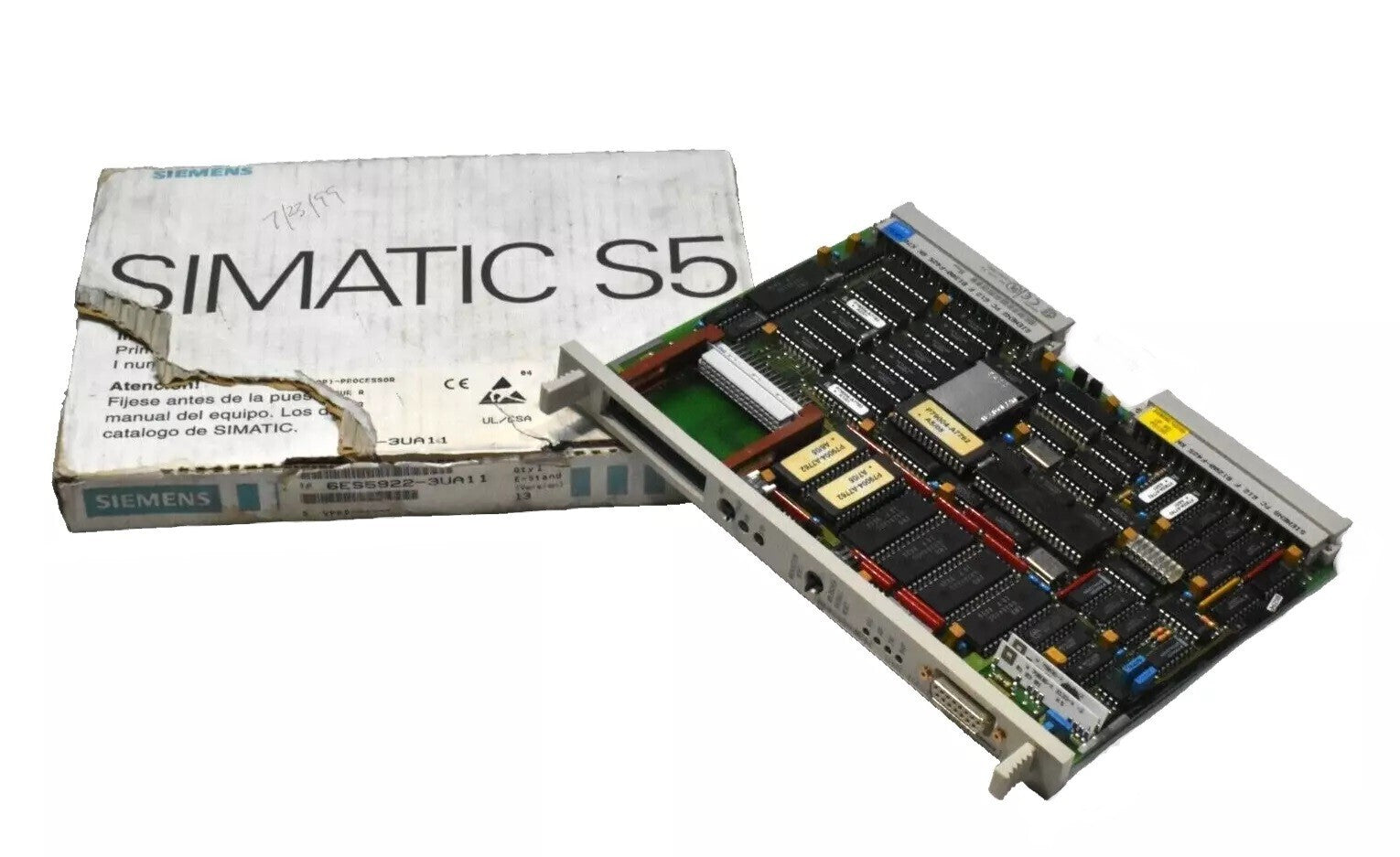 Siemens Simatic 6ES5922-3UA11 Processor Module NOS