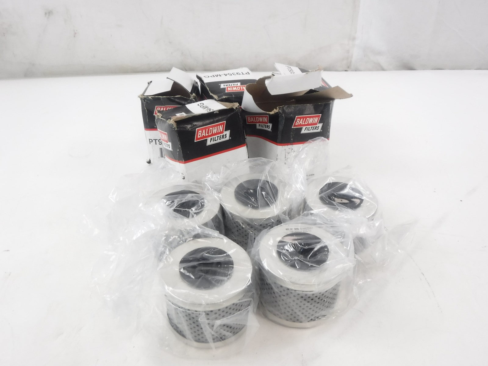 5 Pack Baldwin 3-3/8" x 2-23/32" Hydraulic Filter Elements PT9354-MPG