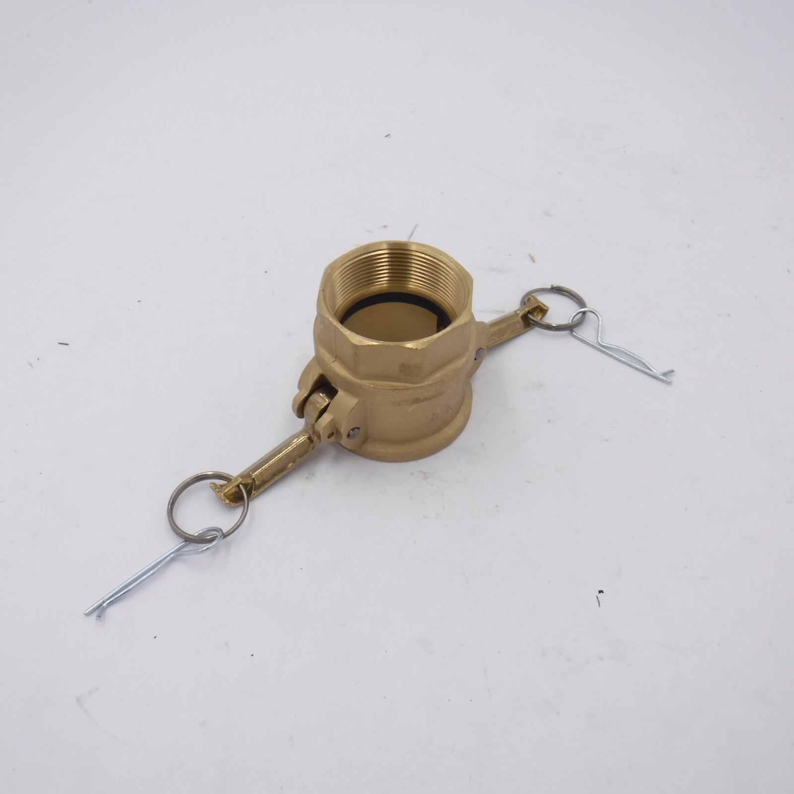 2" Female Cam Lock x 2" Female NPT Brass 2D