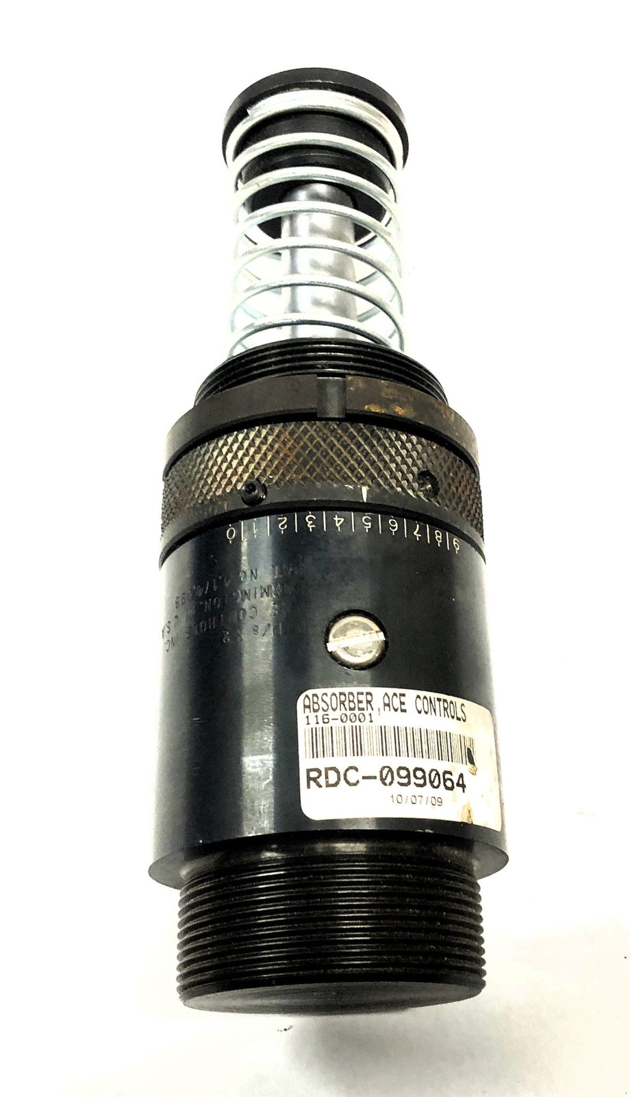 Ace Controls Industrial Shock Absorber A 1-1/8 x 2 inch 116-0001 NOS