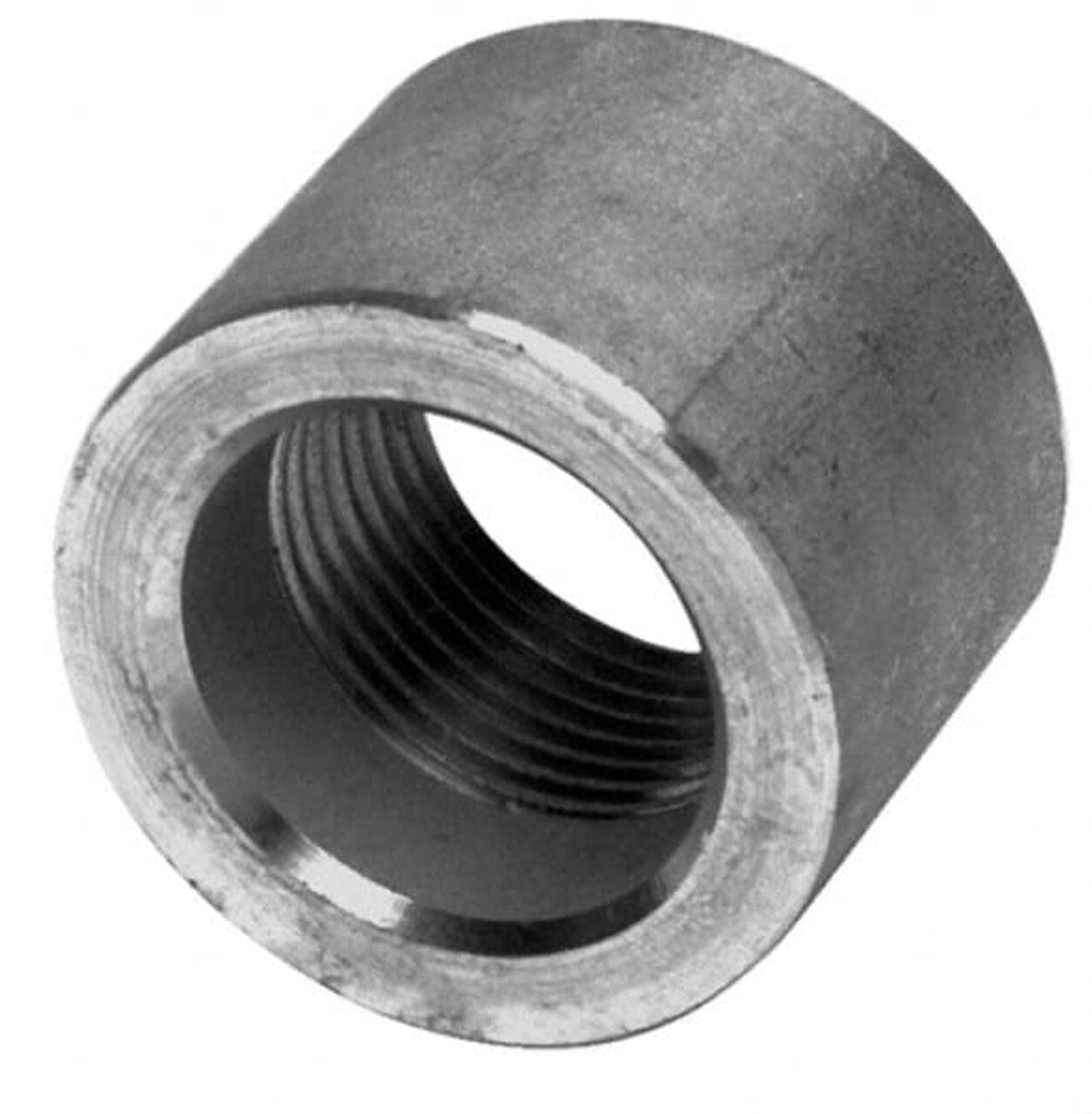 HALF COUPLING 1-1/2" NPT Class 3000 Forged 316 Stainless Steel Pipe Fitting