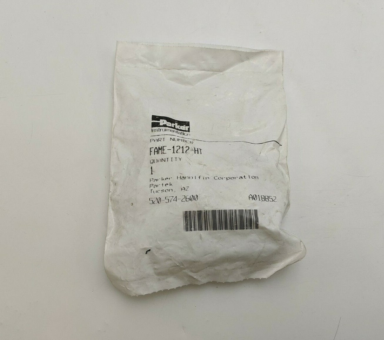 Parker FAME-1212-HT Adapter Male Elbow 3/4" Parflare PFA Tube Fitting FAME1212