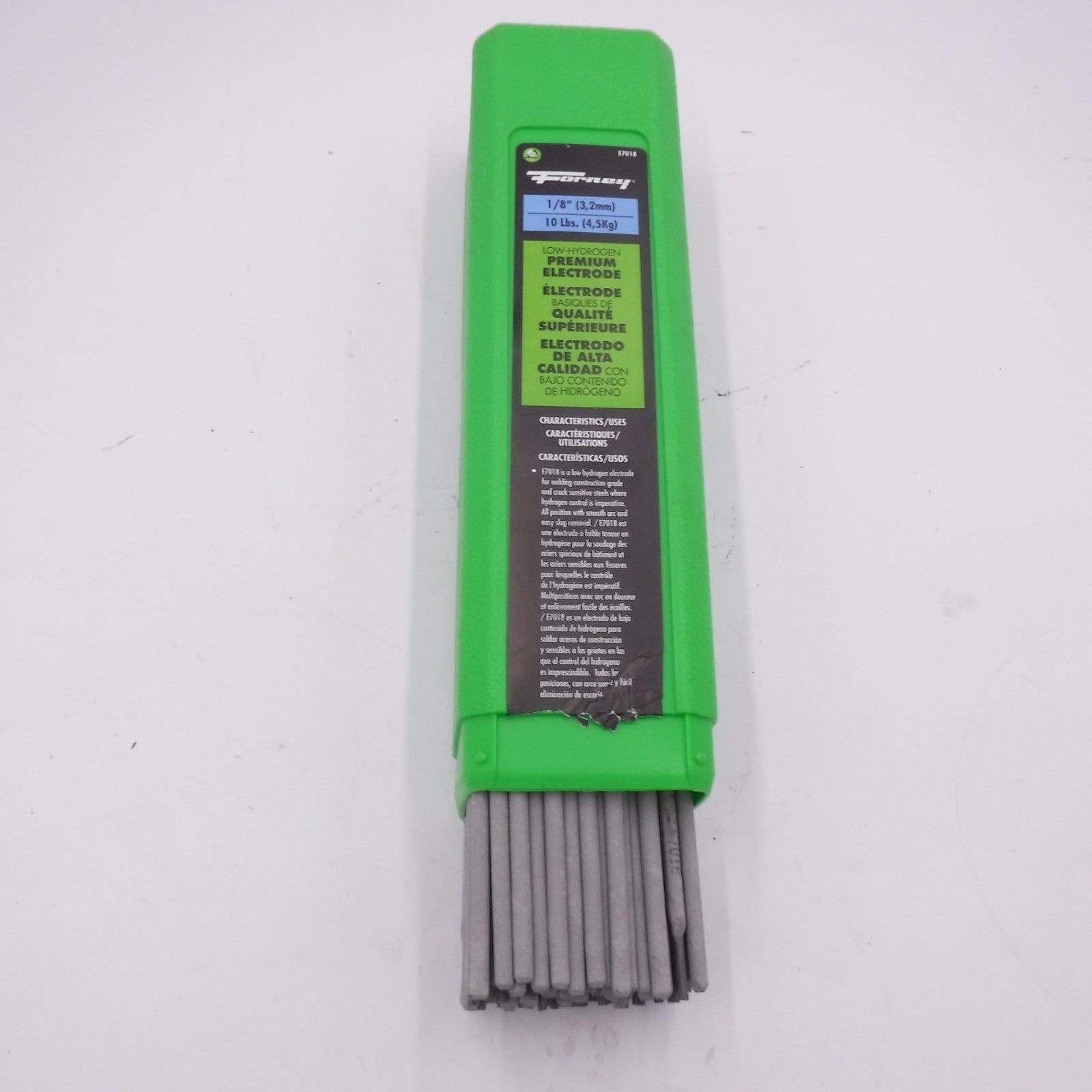 10 Lb Pack Forney E7018 1/8" x 14" Mild Steel Welding Electrodes 84000PSI