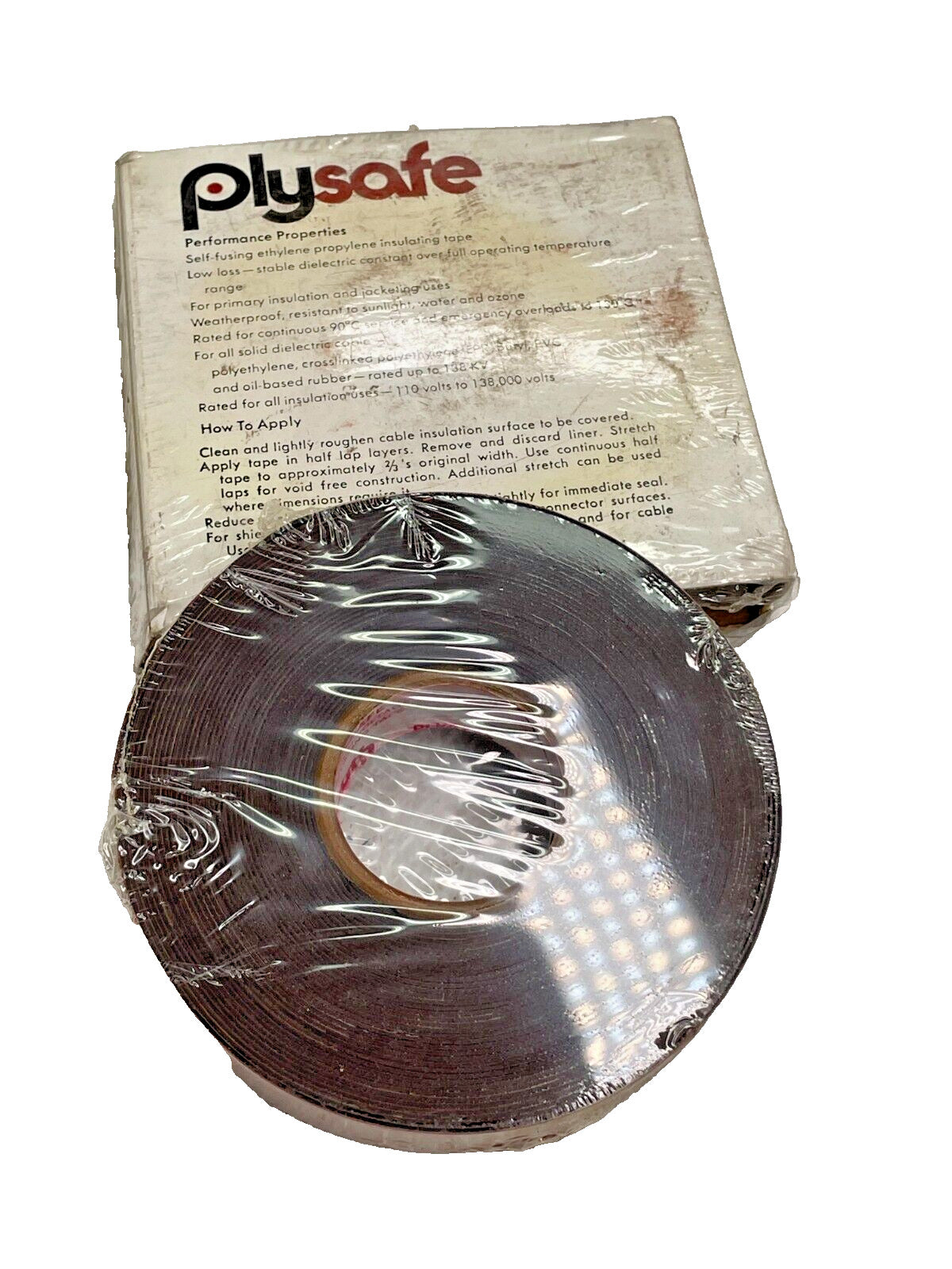 Plymouth Plysafe PN: 2117 High Voltage Electrical Tape 3/4" x 0.030" x 30 ft.