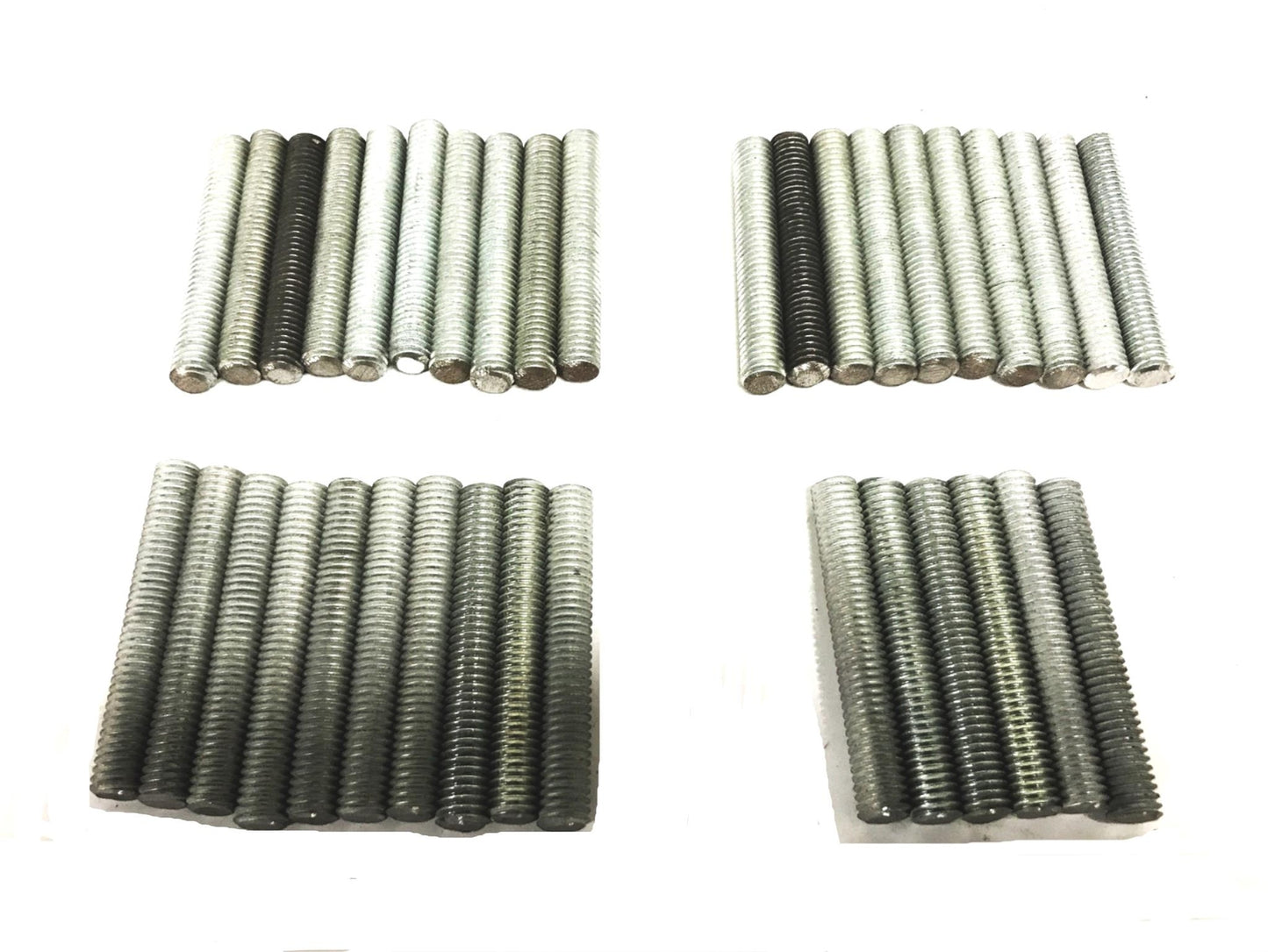Unbranded 3/8-16 x 2-1/2 inch Threated Rod [Lot of 36] NOS