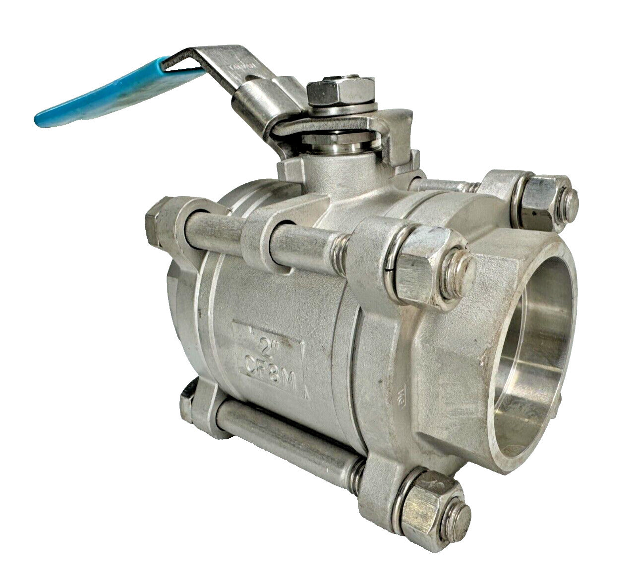 NIBCO K-595-S6-R-66-LL Stainless Ball Valve 2" Socket Weld 1000-WOG, Full Port