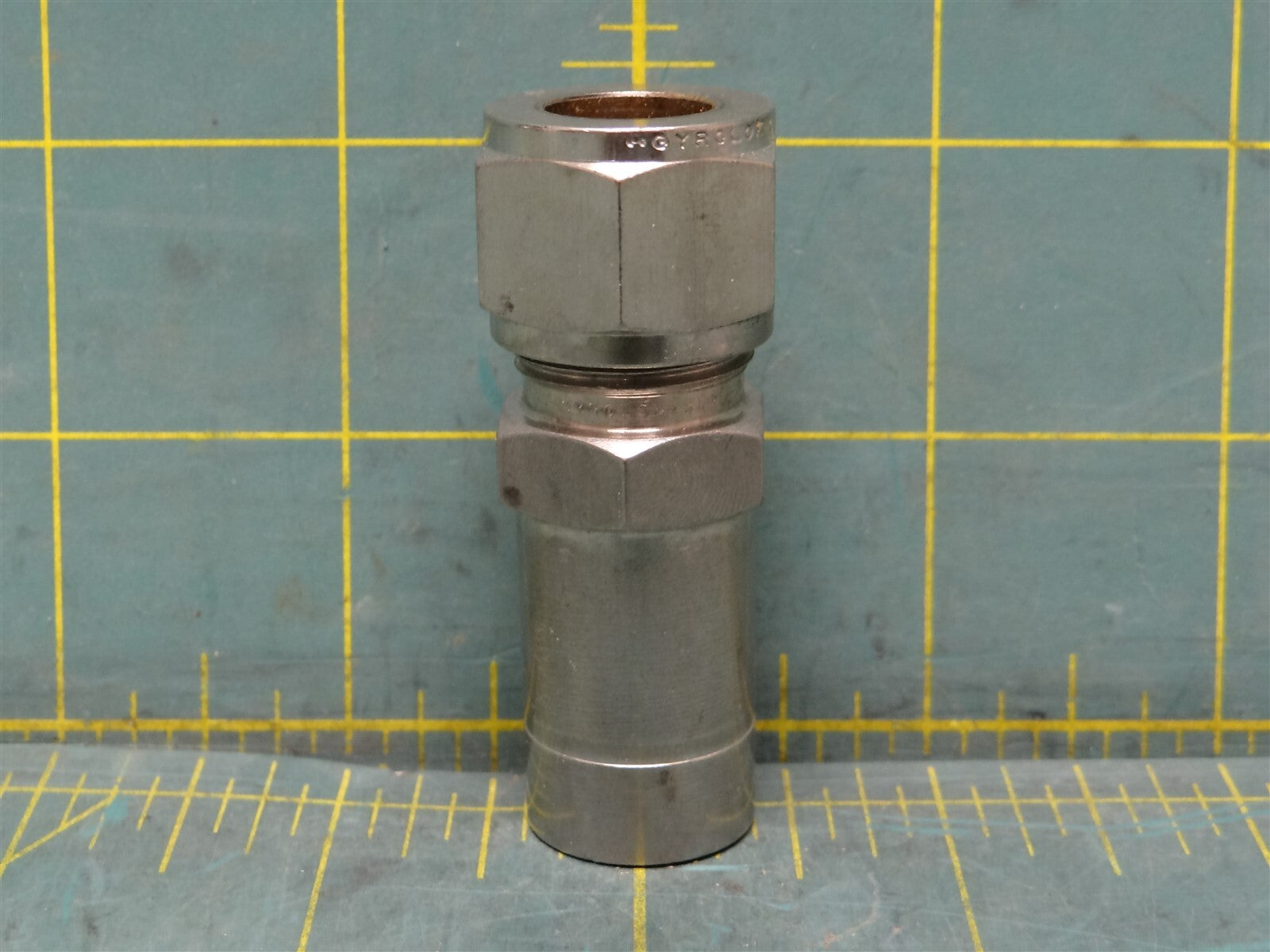Gyrolok 8R12316 R Reducer, 1/2" Tube Fitting to 3/4" Tube Adaptor, 316 SS