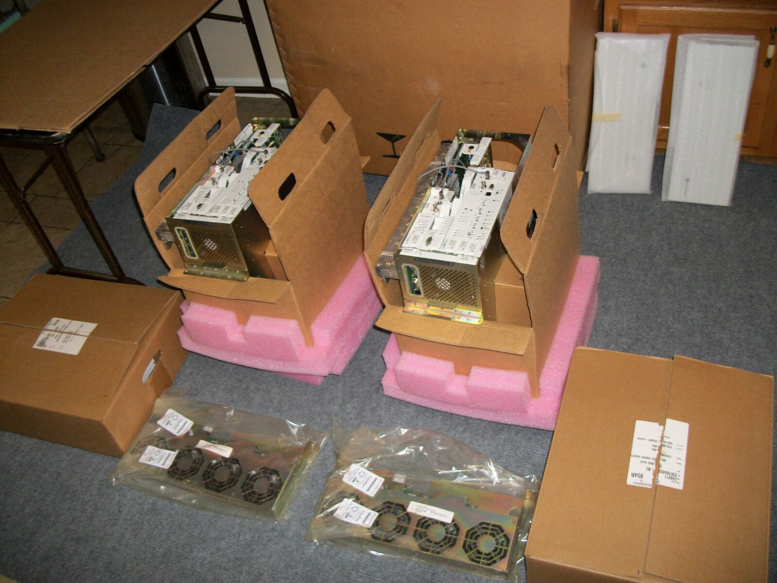 LOT OF 2 NEW ALCATEL LUCENT MDR-8000   MDR -8705EU-50 COAXIAL MICROWAVE RADIO