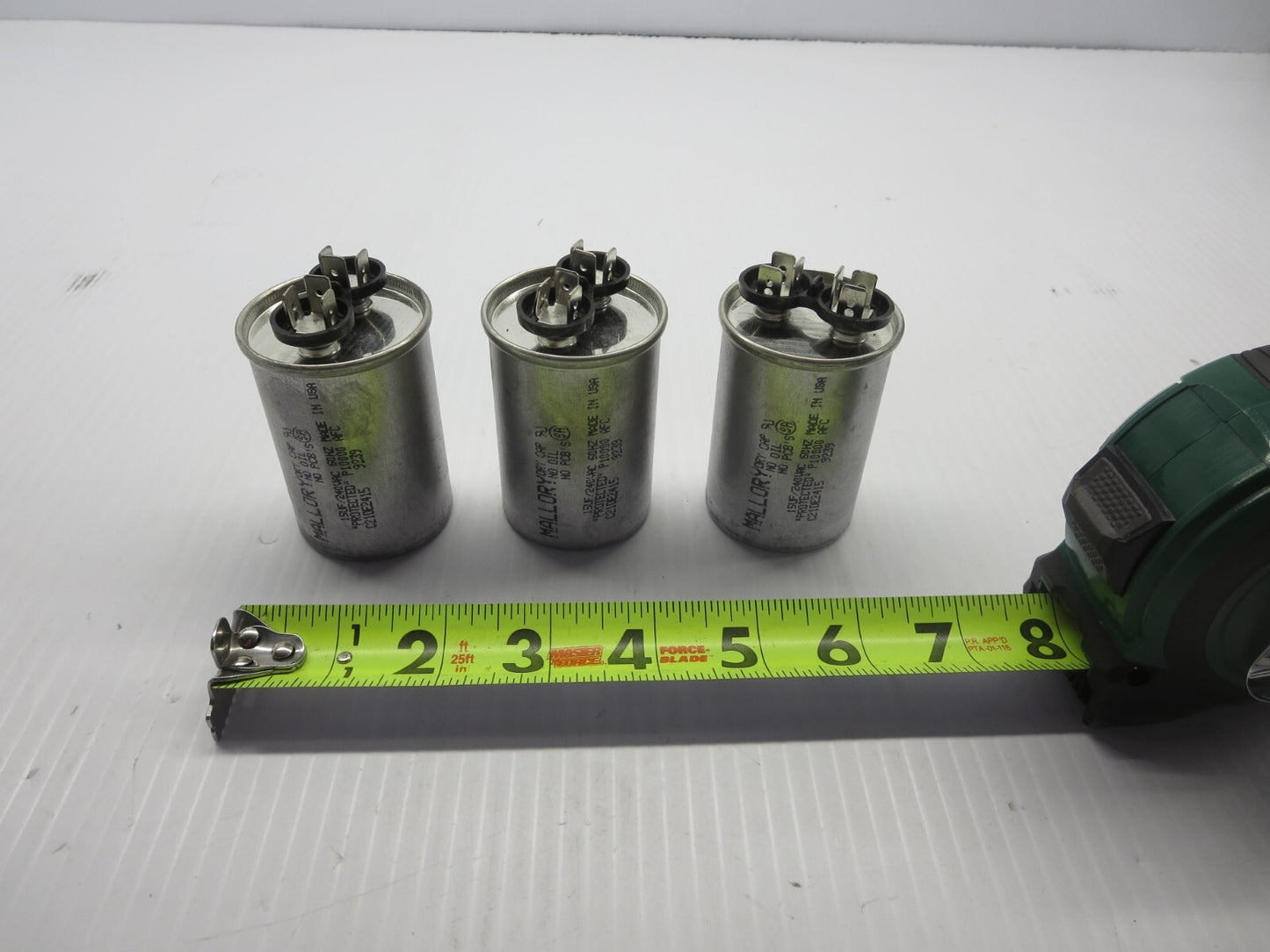 Mallory C21DE2415 Capacitor 15uf 240VAC 60Hz NO PCB's NO Oil Dry NEW Shelf Stock