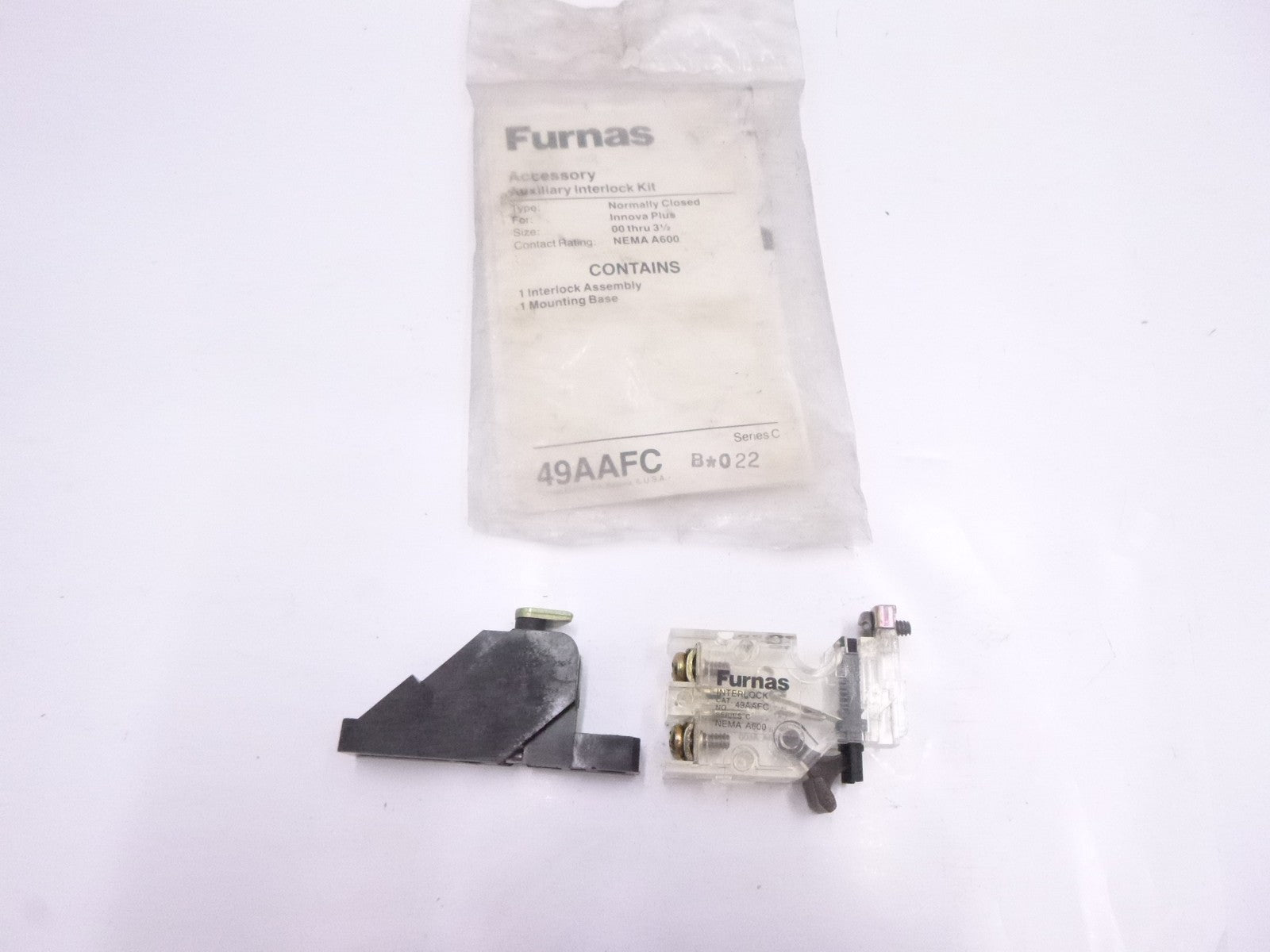 Furnas Siemens 49AAFC Contactor and Motor Starter Auxiliary Class 14 00-3.5