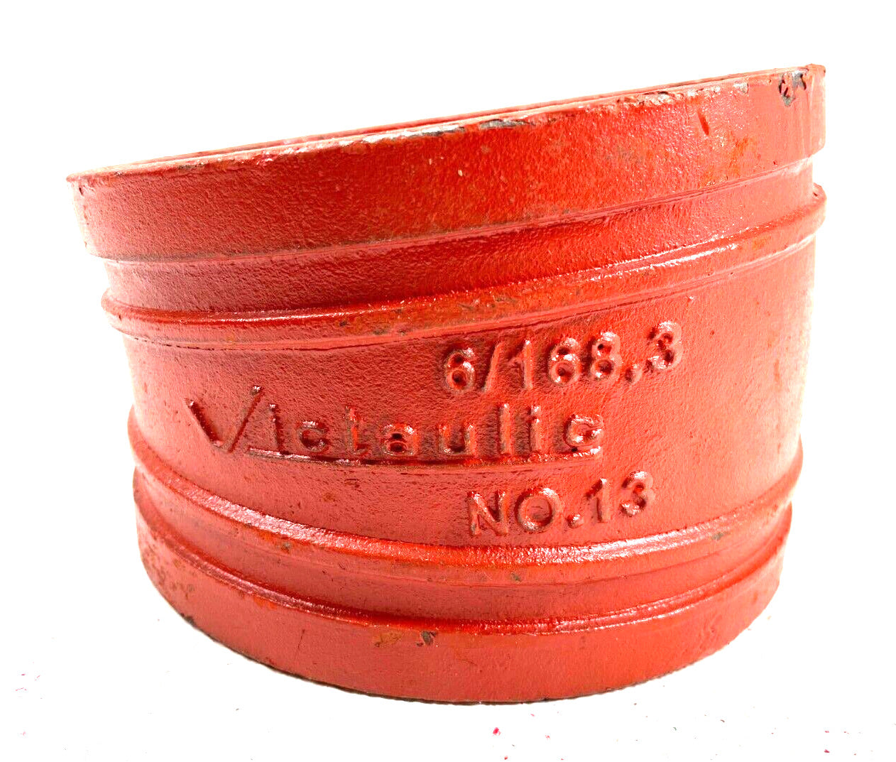 Victaulic 6" Style 13 Elbow 11-1/4 Degree Bend Grooved End Pipe Fitting