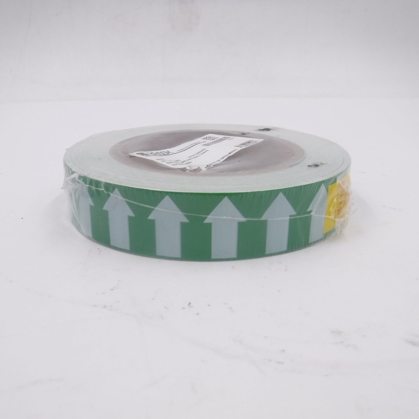 Brady 91425 B-946 Directional Flow Arrow Tape White / Green 1" x 30 YD
