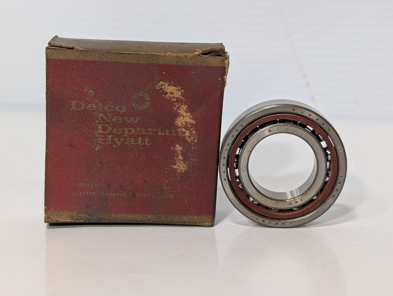 Barden Thrust 105H DM Angular Contact Ball Bearing in box as pictured