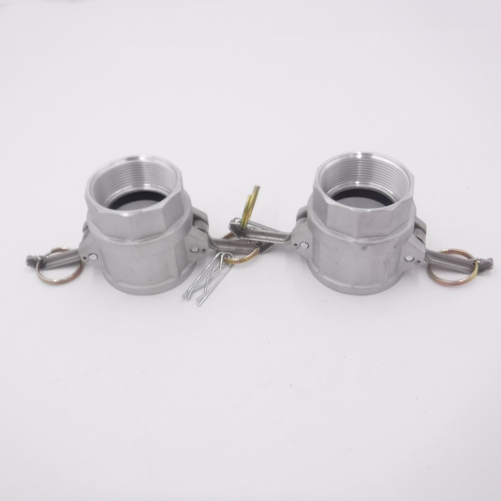 2 Pack 2" Aluminum Camlock Female Coupler x Female NPT Thread D-200