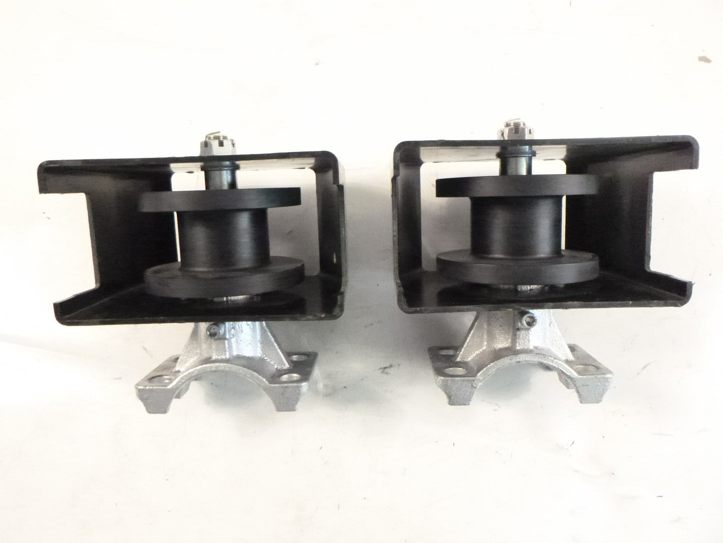 2 Pack Cantilever Gate Roller Set 2" Sq. Gate x 4" Sq. Post Top & Bottom SEEDESC