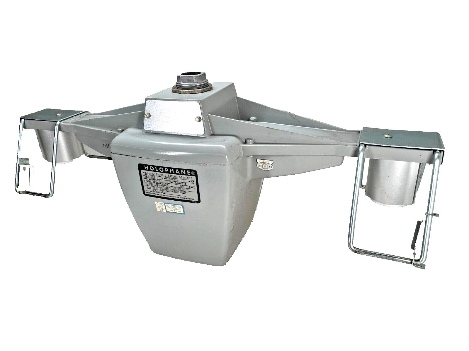 HOLOPHANE 2908-277, 2913-277, or 9825-277 Twin High Bay Lamp, 277V, 400W, 60Hz
