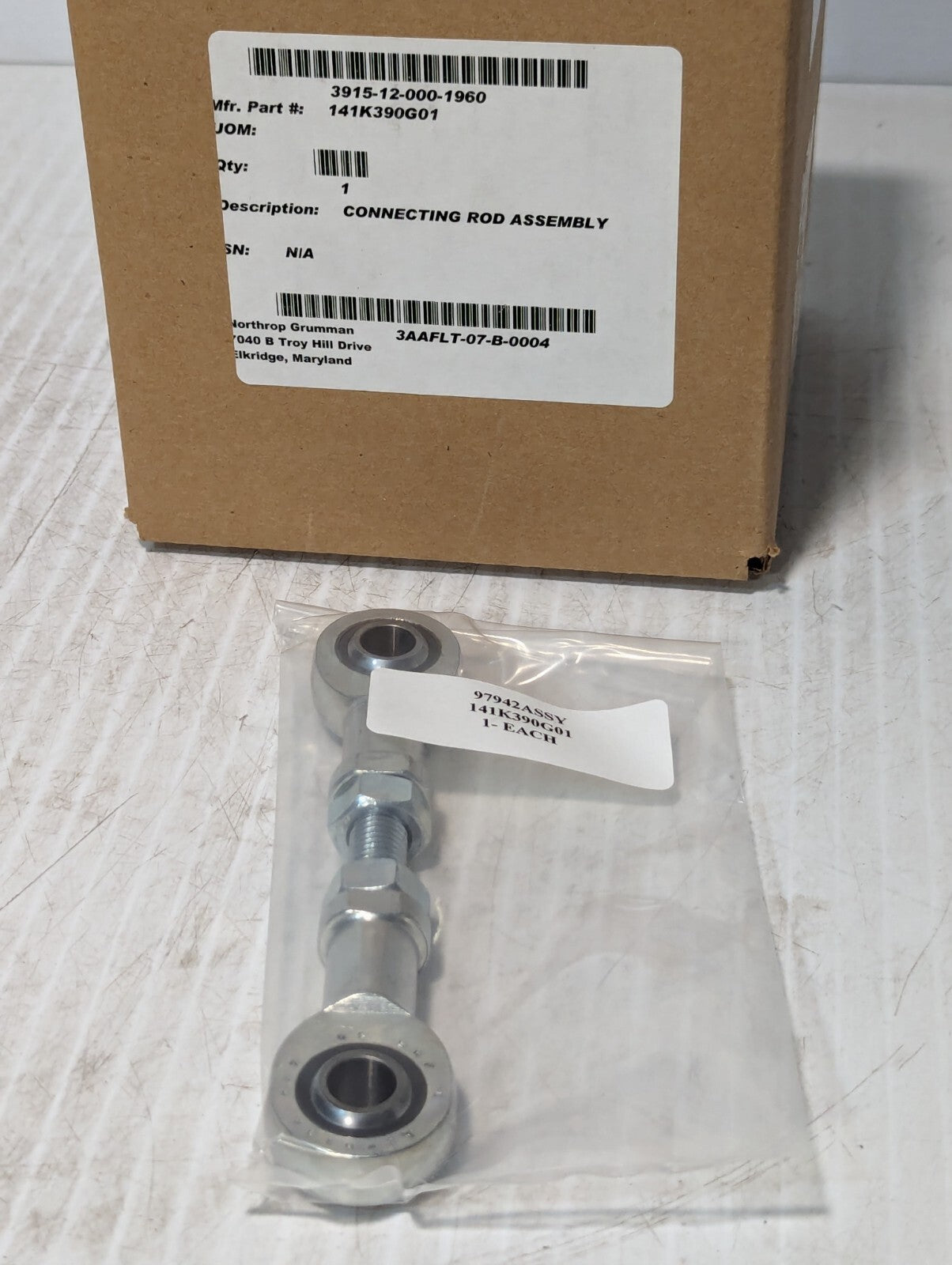 3915-12-000-1960 141K390G01 Connecting Rod Assembly