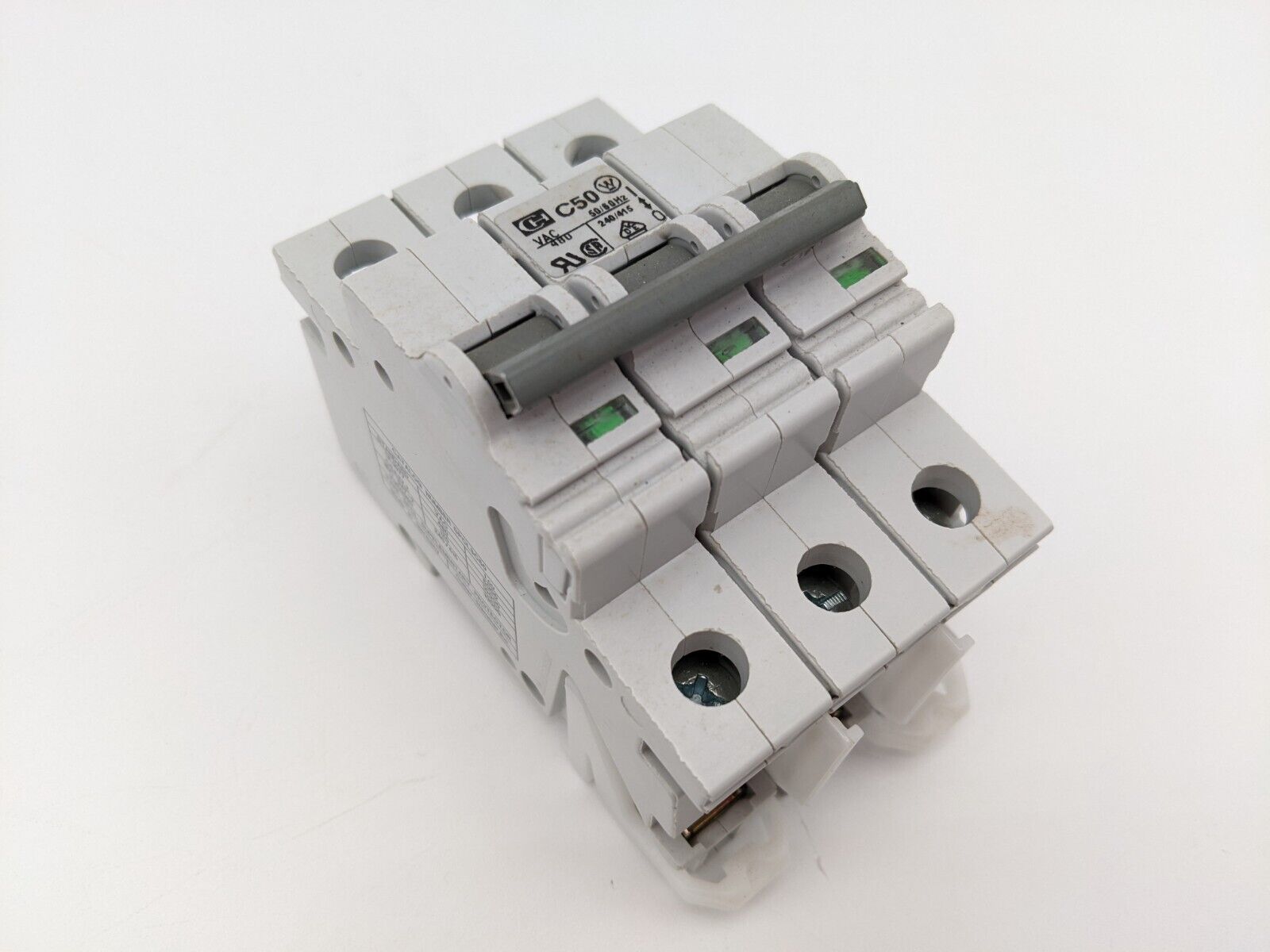 Cutler Hammer	SPCL3C50 Miniature Circuit Breaker 50 Amp 3 Pole 240/415 VAC DIN