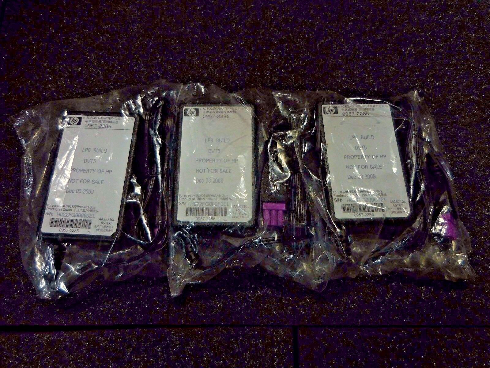 HP AC Power Adapter 0957-2286, 100-240V Input, 30V Output LPS Connector,(3 Pack)
