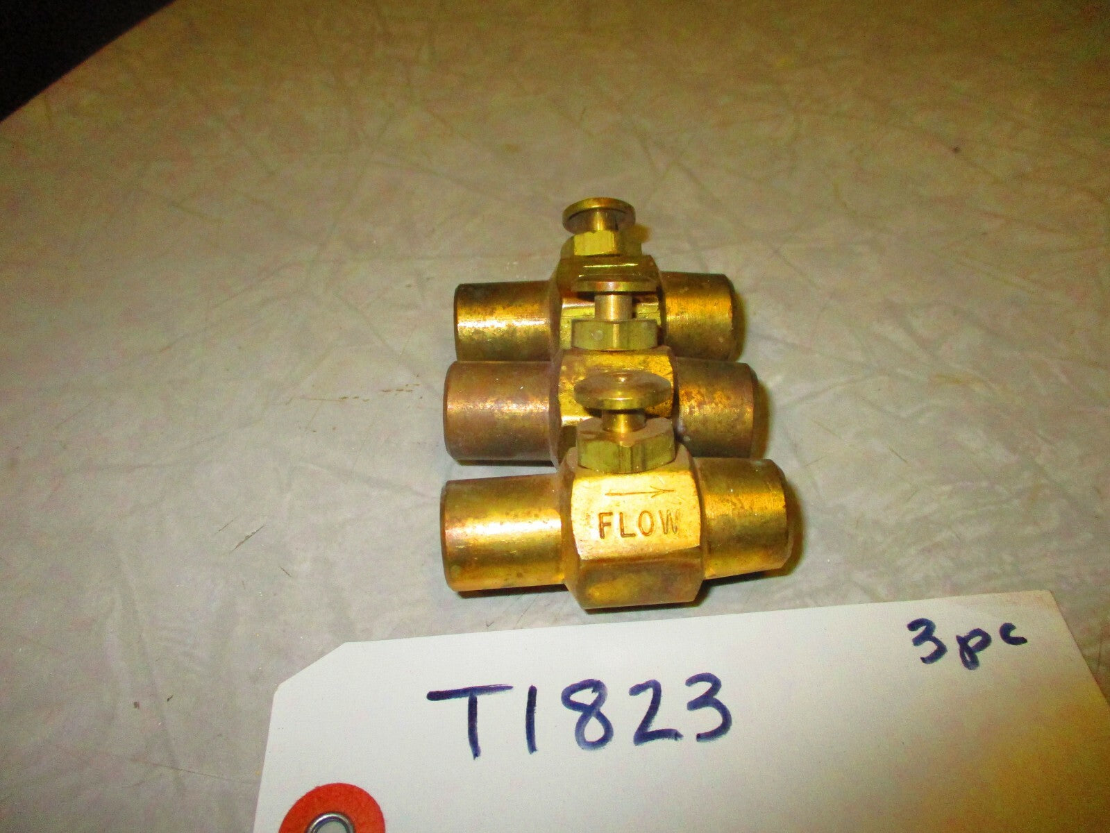 Brass Bleed Valve | 1/4" Female NPT | AMFLO 246 (Lot of 3)