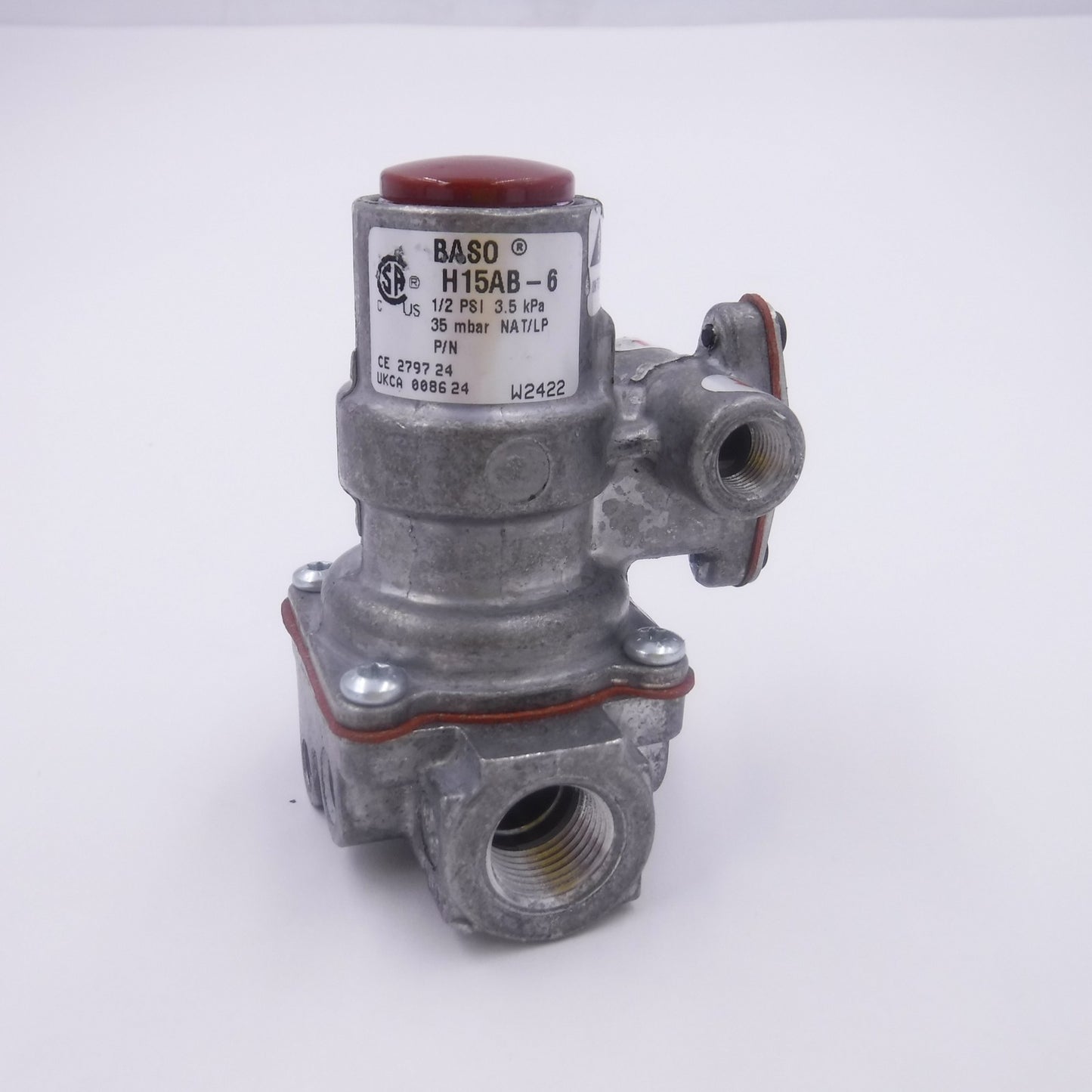 Baso H15AB-6 Automatic Safety Pilot Gas Shut-Off Valve 3/8" Threaded