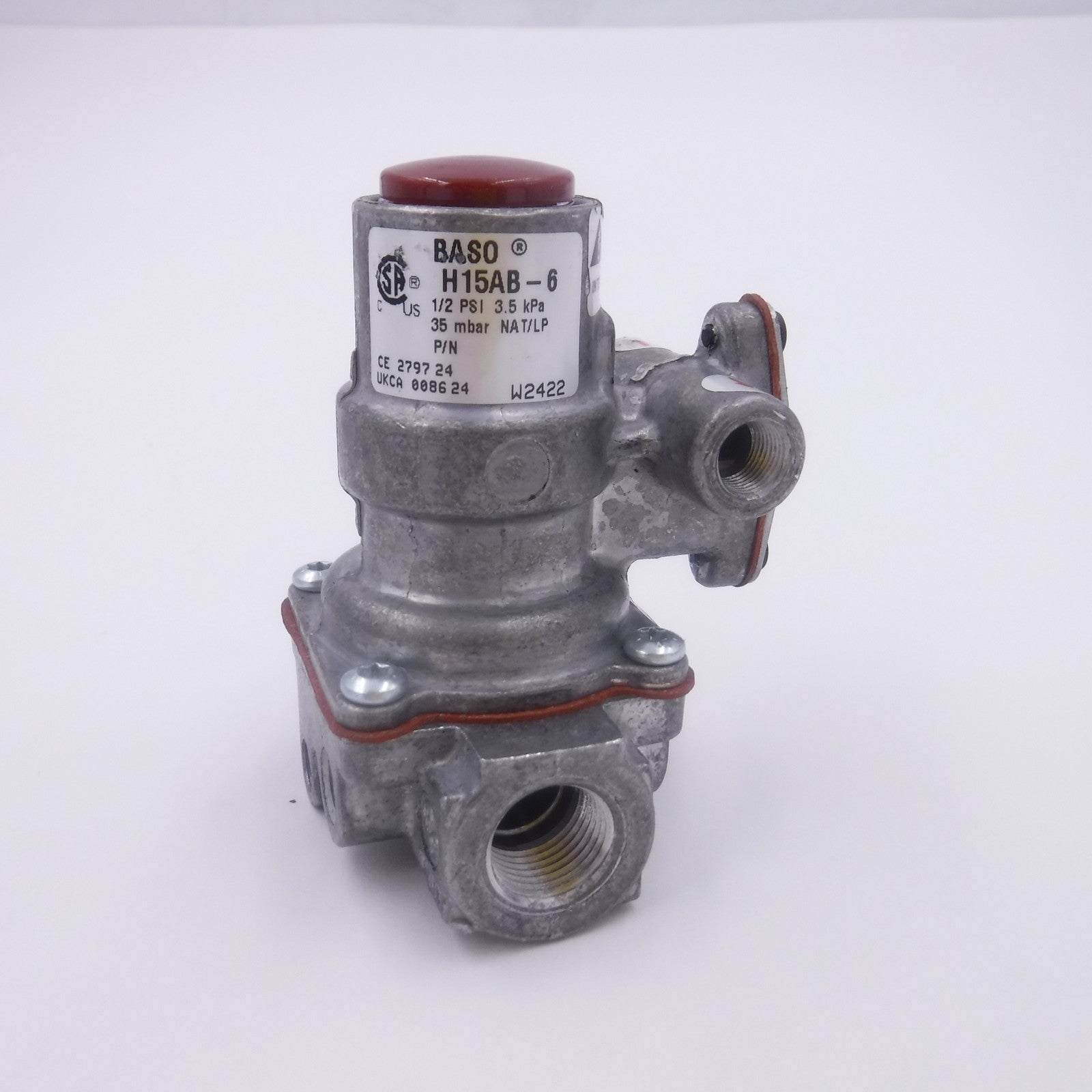 Baso H15AB-6 Automatic Safety Pilot Gas Shut-Off Valve 3/8" Threaded