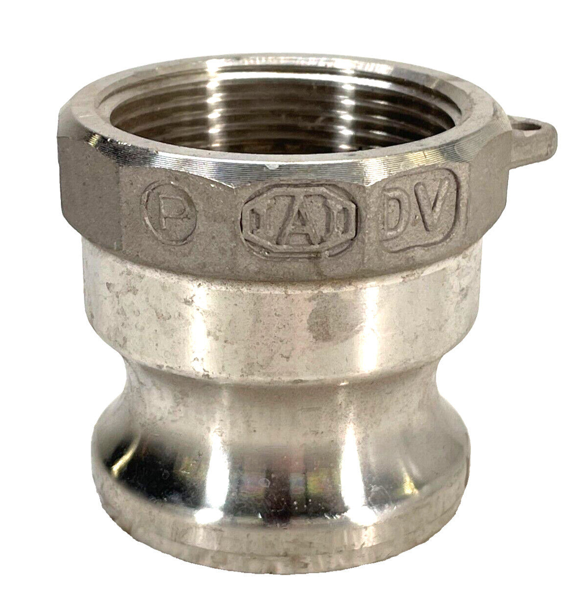 DIXON 150-A-SS 1-1/2" FNPT x Male Cam & Groove Stainless Steel Camlock Fitting