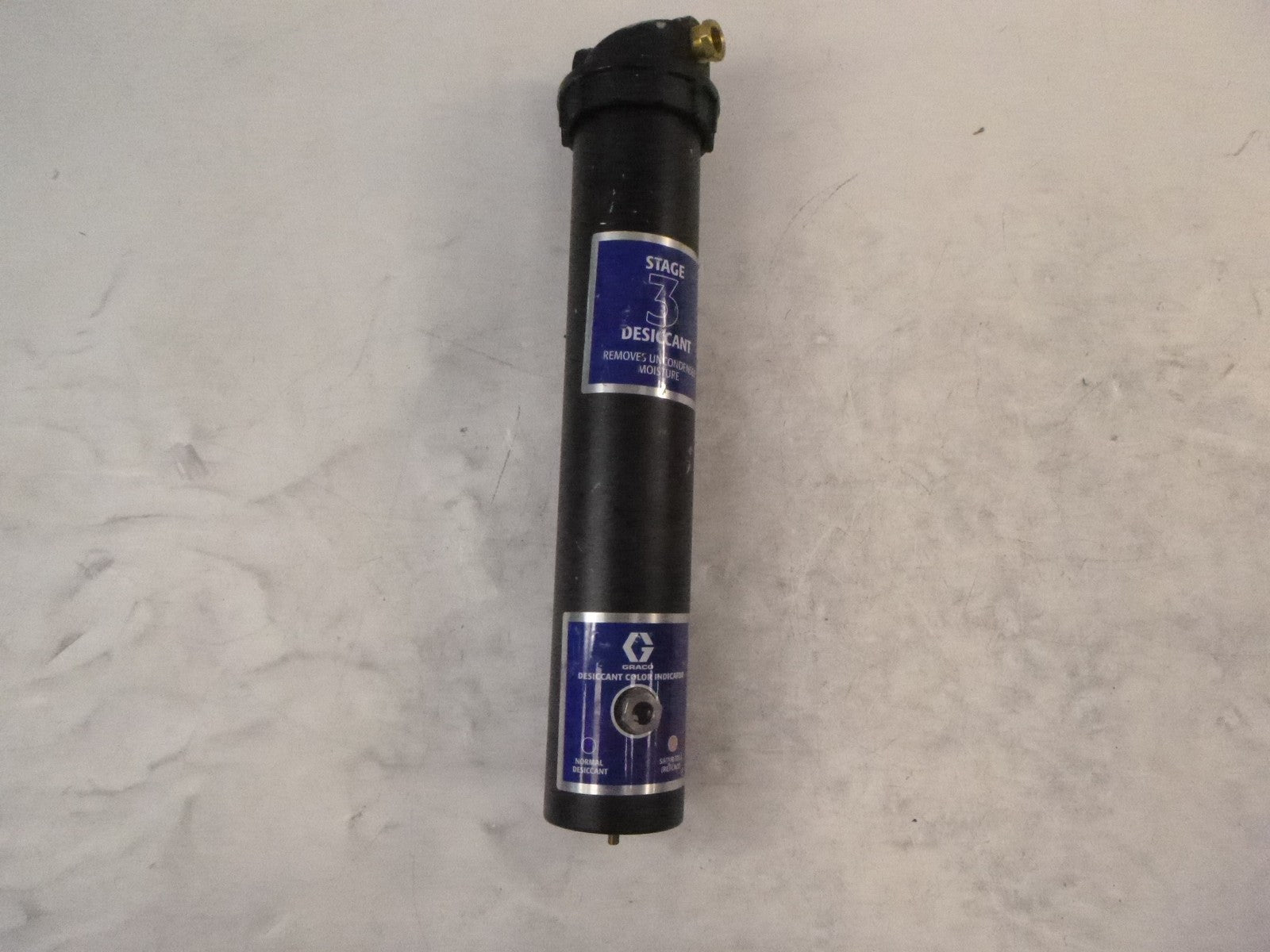 Graco 234404 Stage 3 Desiccant Housing Removes Uncondensed Moisture