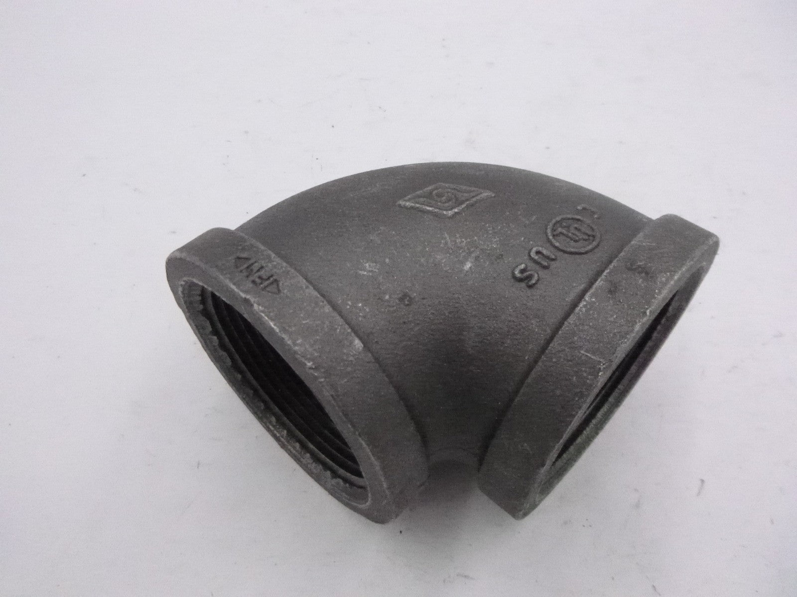Everflow 2-1/2" Black Elbow 90° Iron BMNL0212