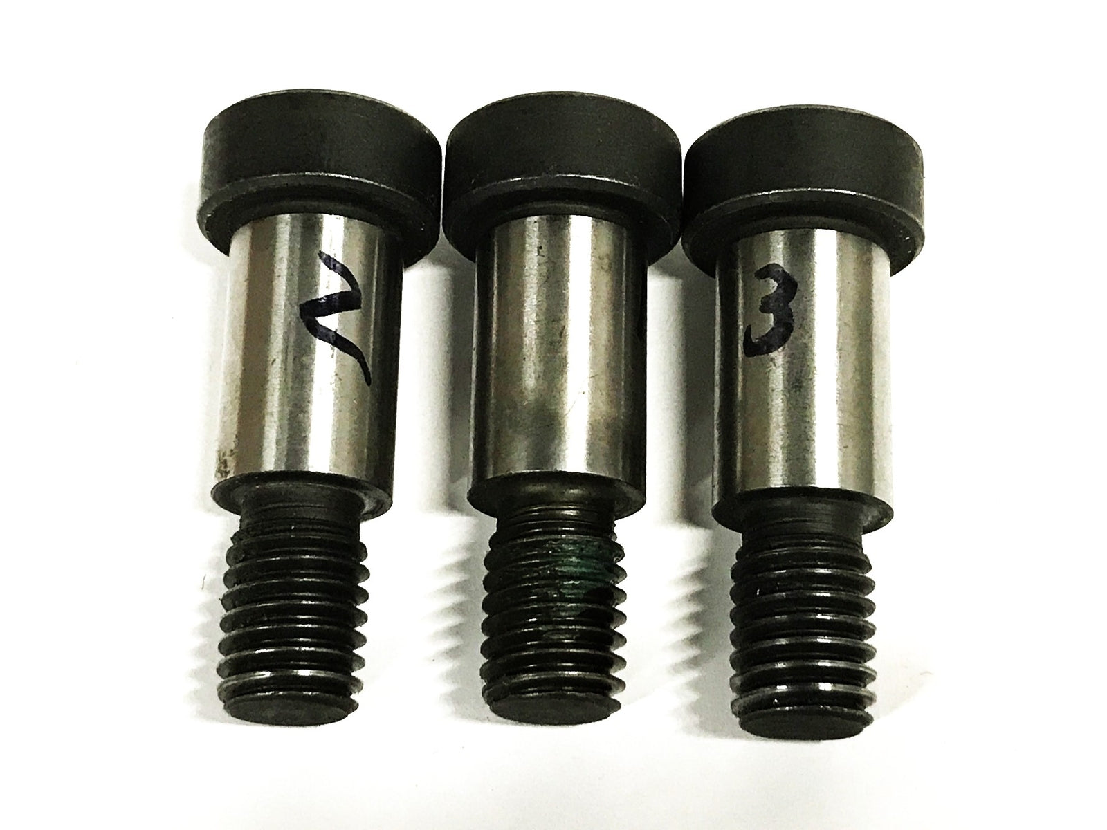 Unbranded 1-3/4 inch Steel Alloy Hex Socket Shoulder Bolt [Lot of 3] NOS
