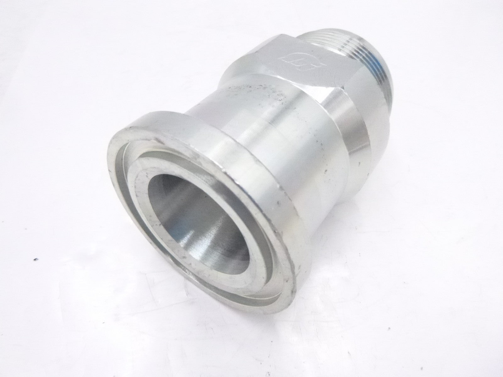 Brennan Carbon Steel 1700 MJ Straight Flange Adapter 1-1/4" Tube 1-1/4" Flange
