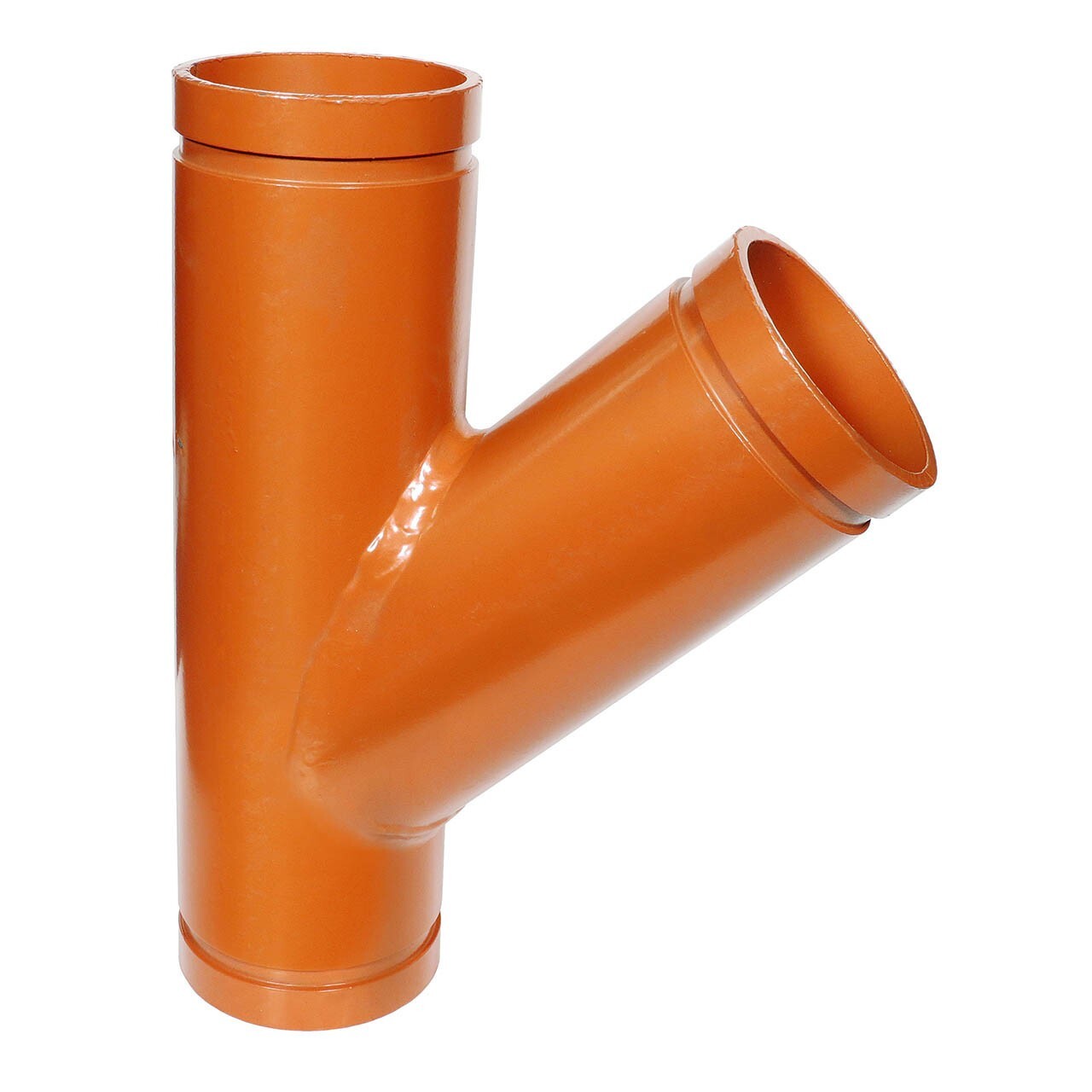 12" Lateral 45-Degree Grooved End Pipe Fitting