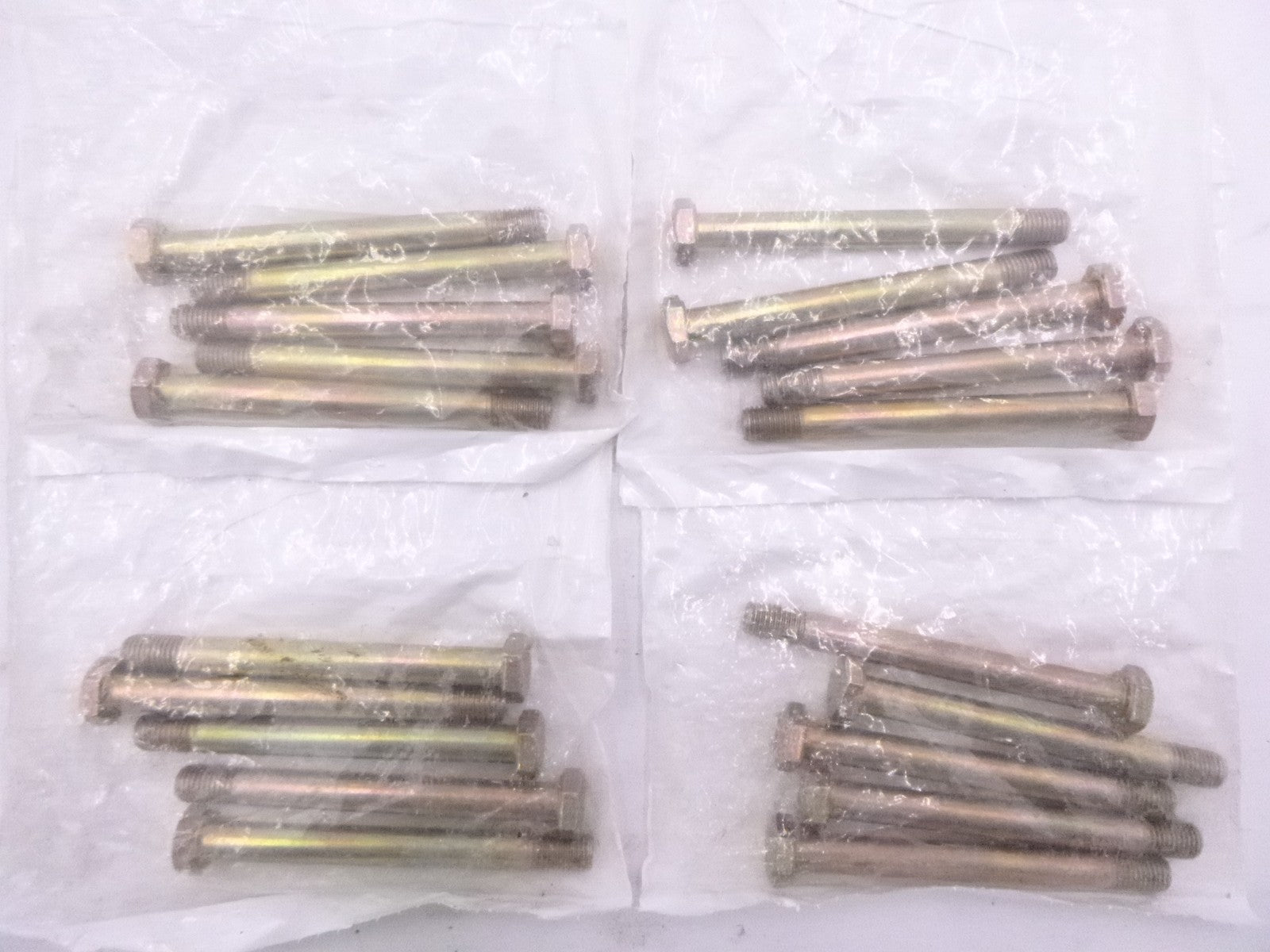 20 Pack Airfasco AN5-30A 5/16"-24 NPT x 3.094" Alloy Steel AN Bolts