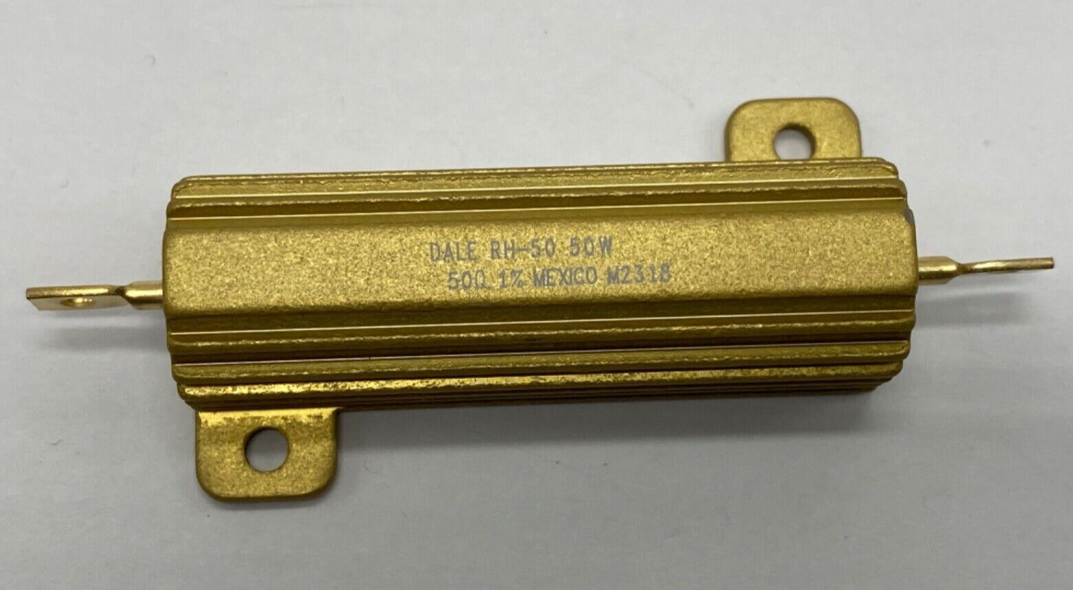 Vishay Dale wire wound resistor chassis mount RH05050R00FE02, 50 watt 50 ohm