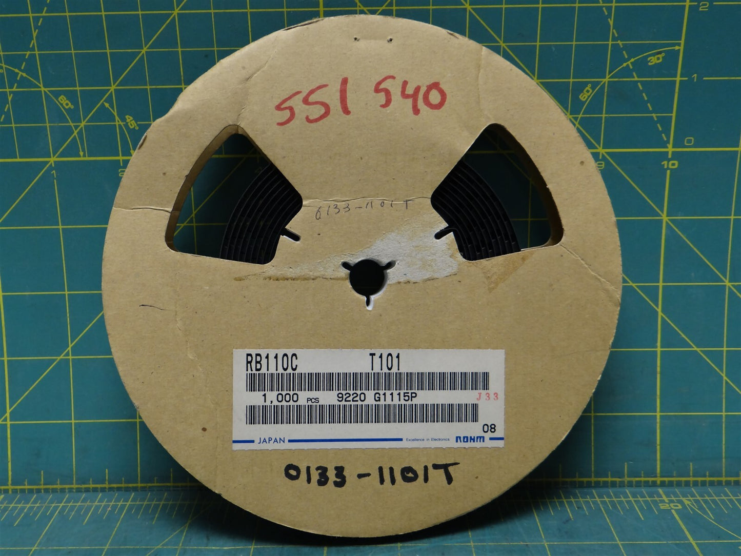 275 Piece Est ROHM RB110C T101 General Purpose Schottky Rectifier Diode 40V 1A