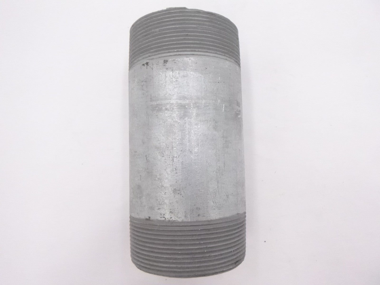 3-1/2" MNPT x 8" Galvanized Steel Conduit Pipe Nipples