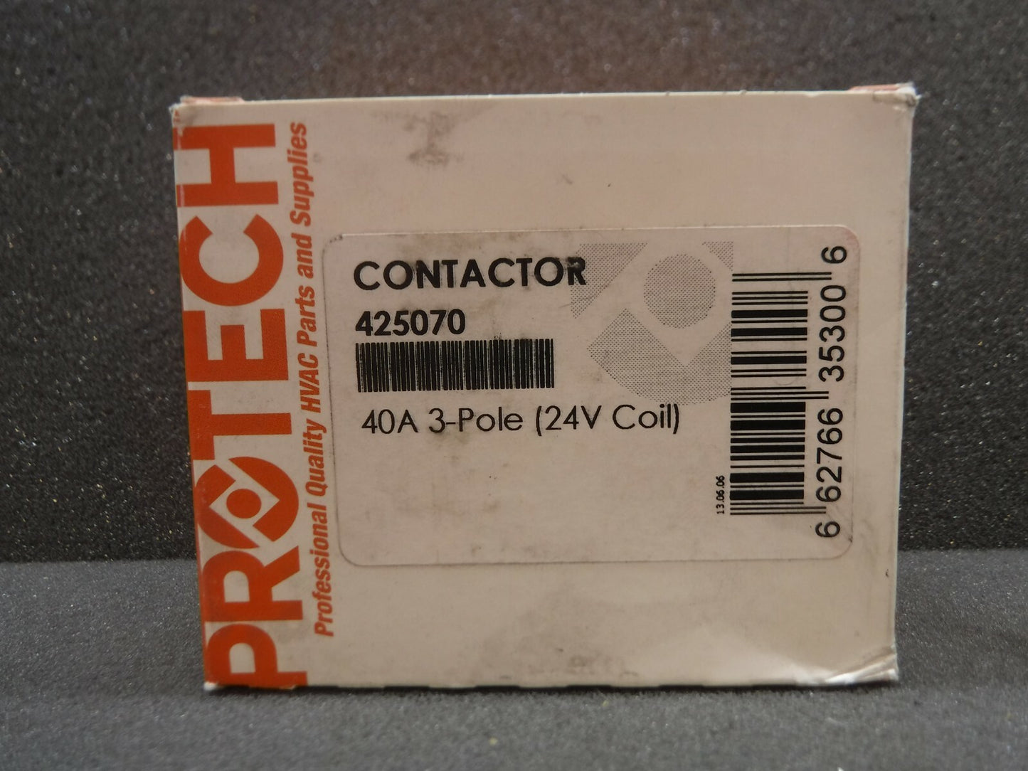 Protech, 425070, 40A, 3-Pole, 24V Coil, Contactor (New) * Lot of 2 *