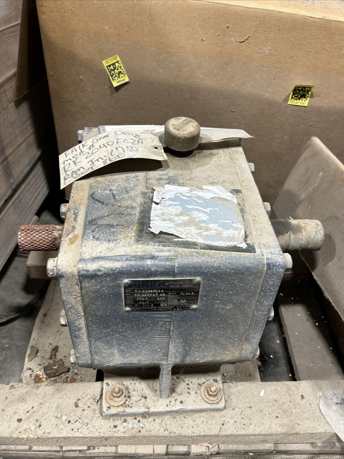 Falk RK2040FC2A RK2040 Ultramax Gear Drive Reducer 2.057:1